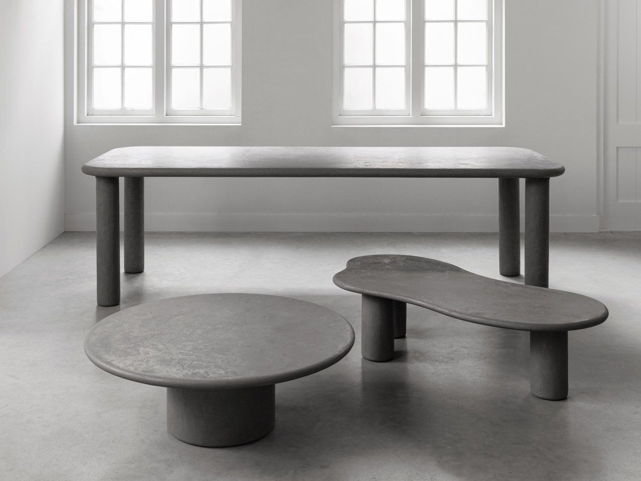 DTP Couchtisch Curva aus Mortex, Dusk