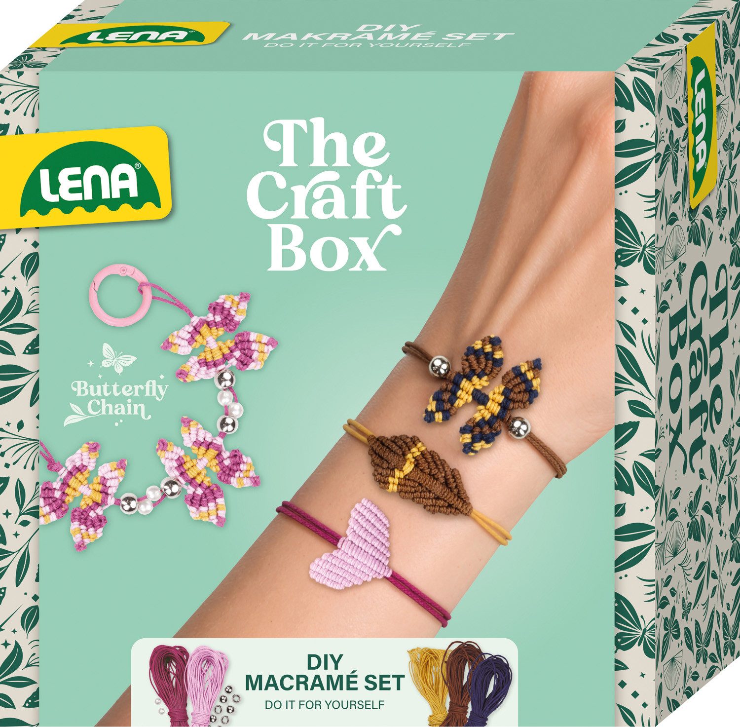 Lena® Kreativset The Craft Box, DIY Macramé Set