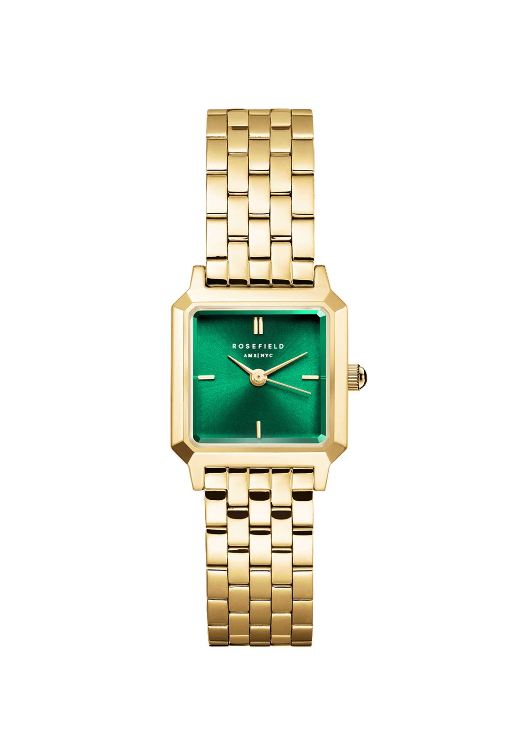 Quarzuhr ROSEFIELD Damenuhr Boxelle 19.5mm Goldfarben