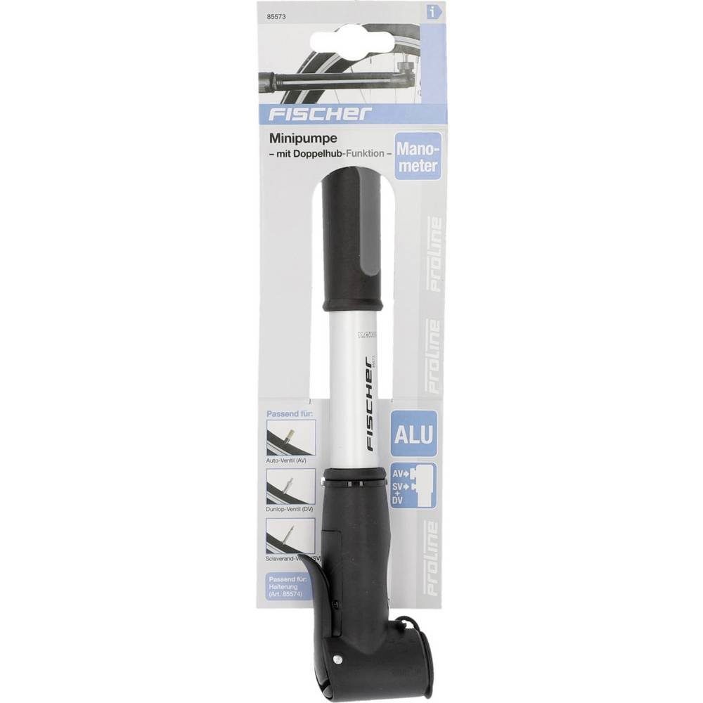 FISCHER Fahrrad Fahrradpumpe Minipumpe 85573