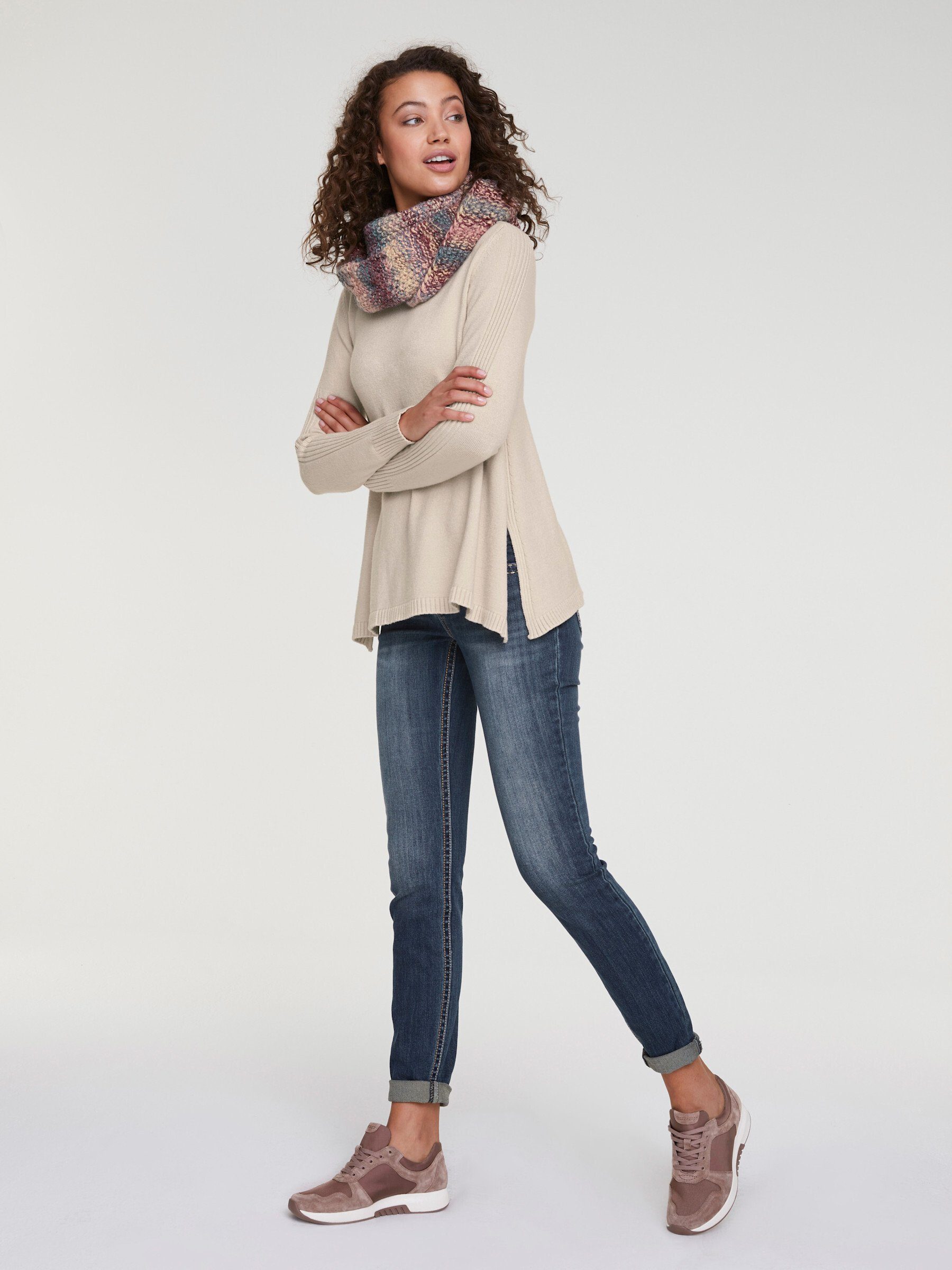 heine Strickpullover sand