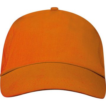 Livepac Office Baseball Cap Baumwoll Basecap 5 Panel / Farbe: orange