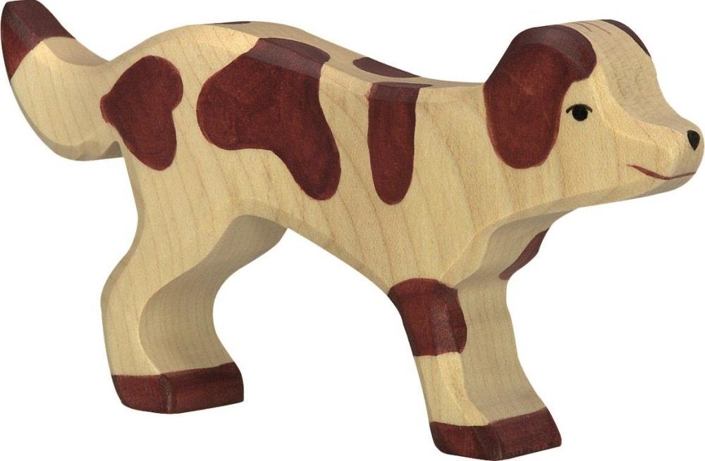 Holztiger Tierfigur HOLZTIGER Hofhund aus Holz