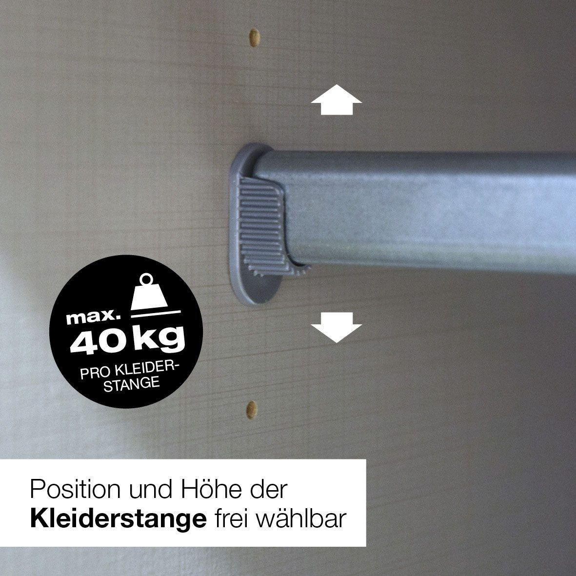 Wimex Schwebetürenschrank Emden Mit Außenschubkästen