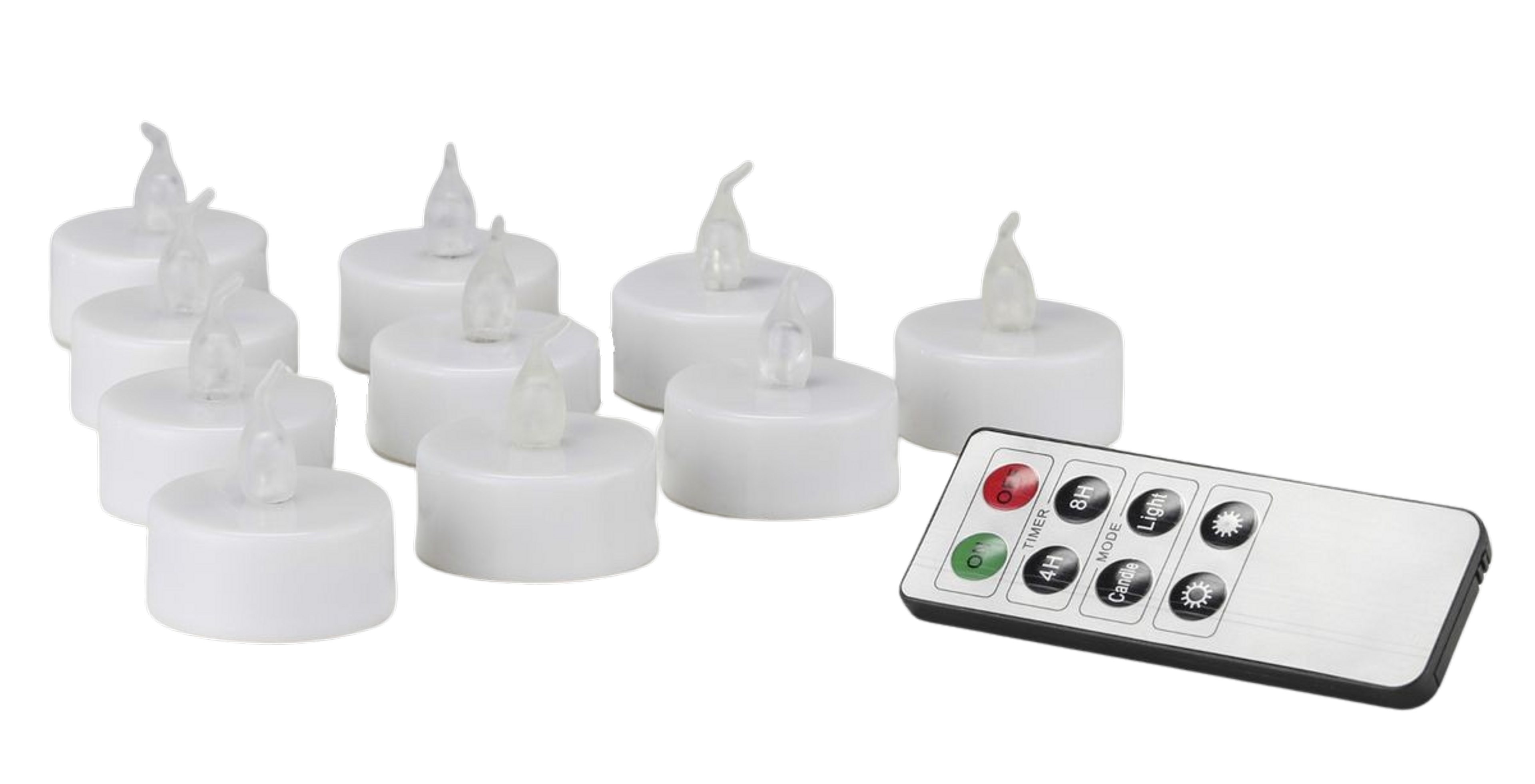 Gravidus LED-Kerze LED Teelichte 10er Set elektrische Teelichter günstig online kaufen