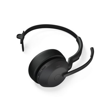 Jabra Evolve2 55 UC Kopfhörer (Active Noise Cancelling (ANC), Bluetooth, monaural USB-A)