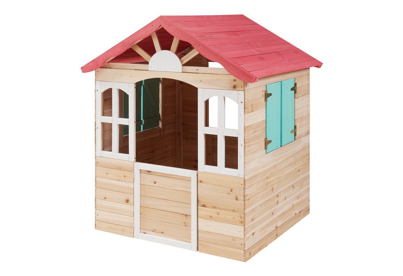 casa.pro Spielhaus, »Lulä« Kinderspielhaus 130x115x101 cm Holz