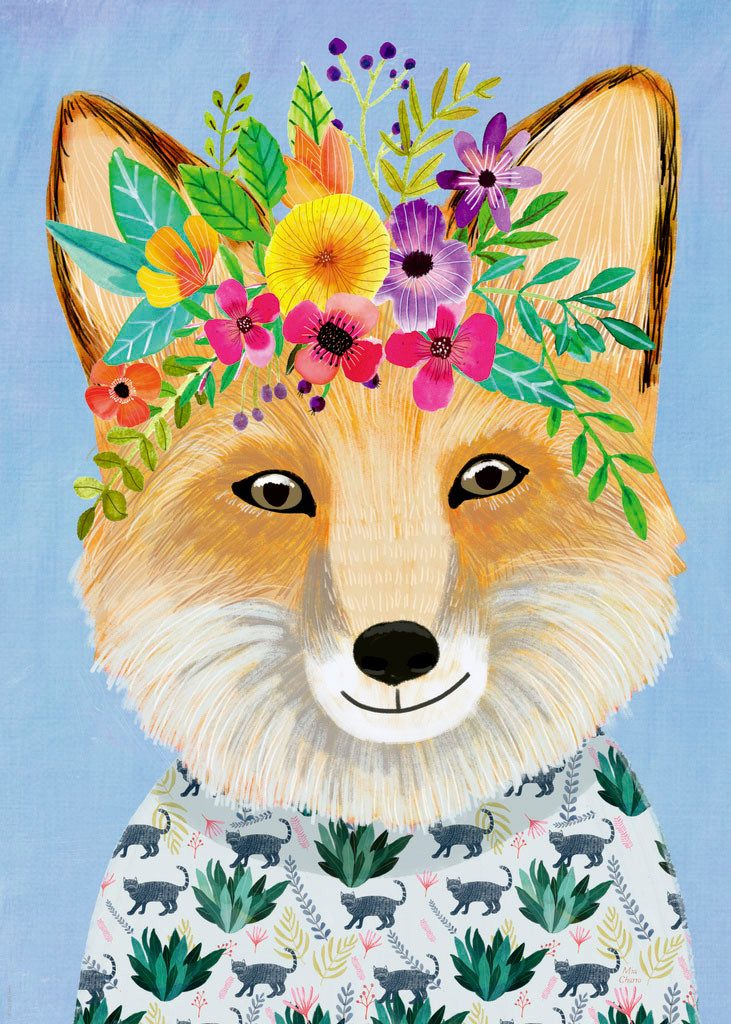 HEYE Puzzle Friendly Fox, 1000 Puzzleteile, Made in Germany