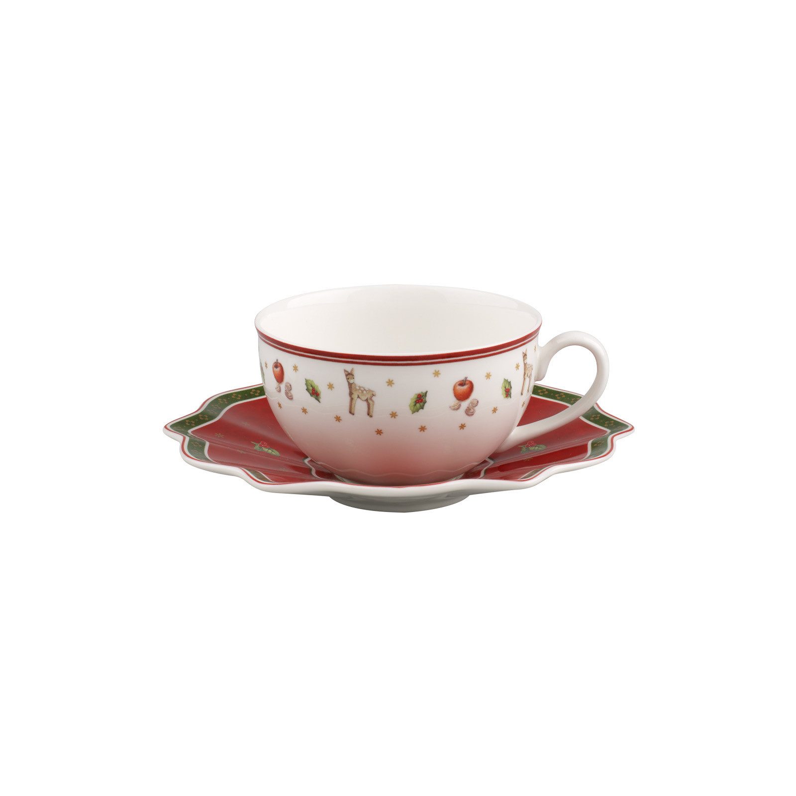Villeroy & Boch Tasse Toy's Delight Milchkaffeetasse mit Untertasse, 2-tlg., Porzellan