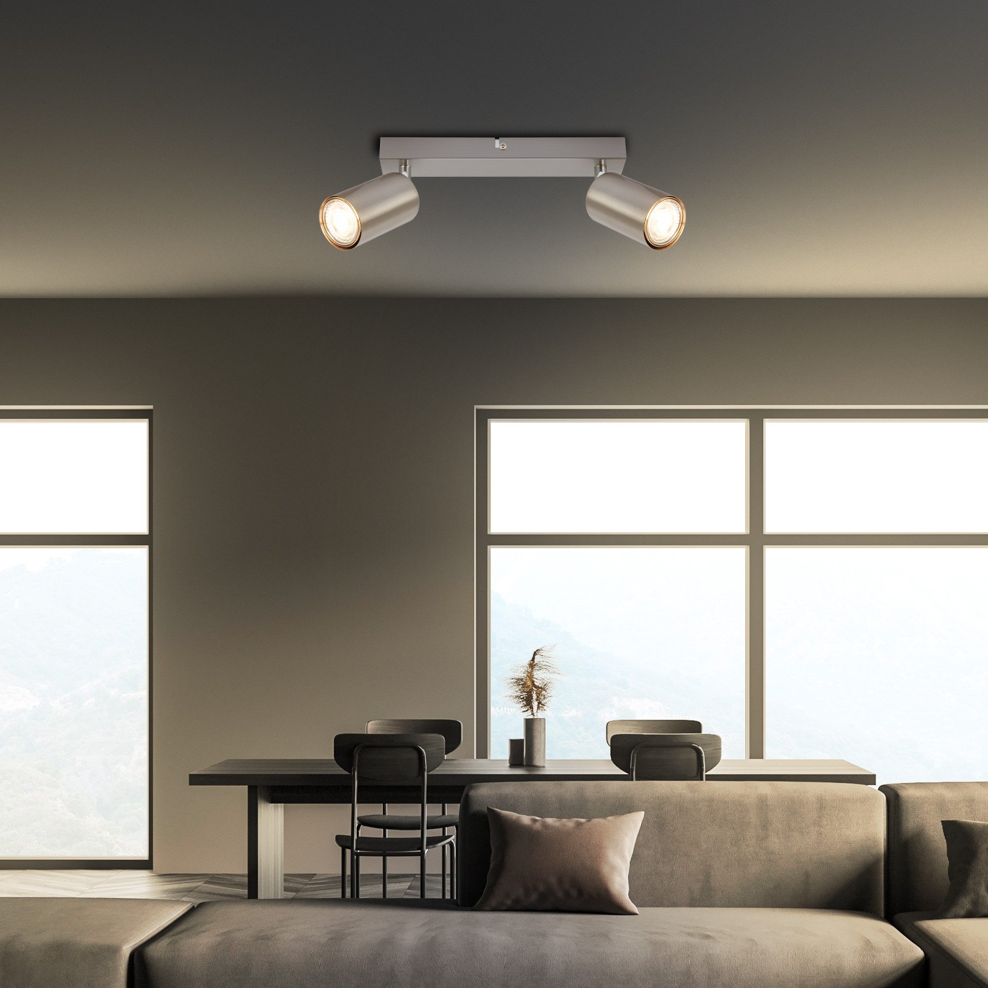 Briloner Leuchten Deckenleuchten Deckenlampen Wohnzimmer Schlafzimmer günstig online kaufen