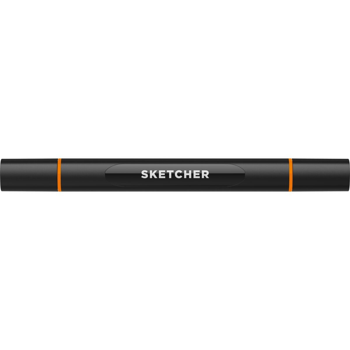 Filzstift Twinmarker Sketcher brush+chisel O 055 orange