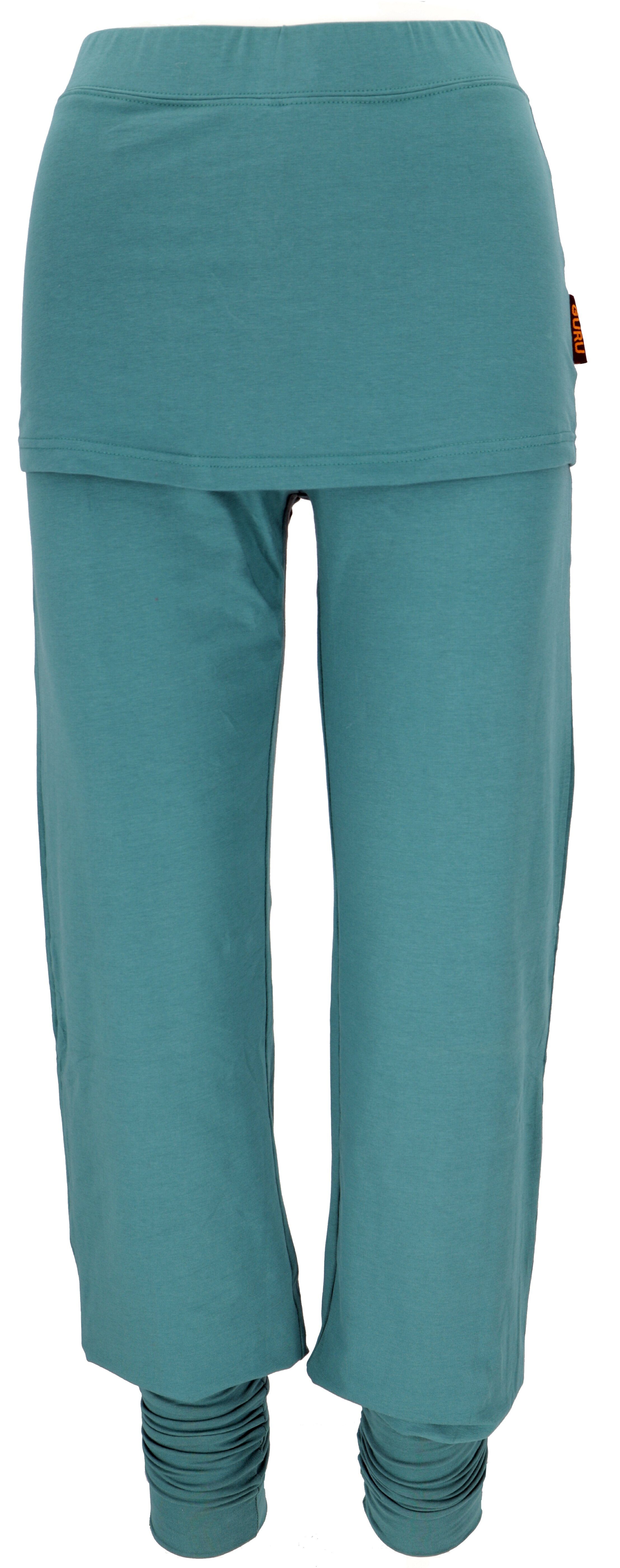 Guru-Shop Bio-Qualität sky - Minirock Bekleidung autumn alternative Yoga-Hose Relaxhose autumn.. in mit