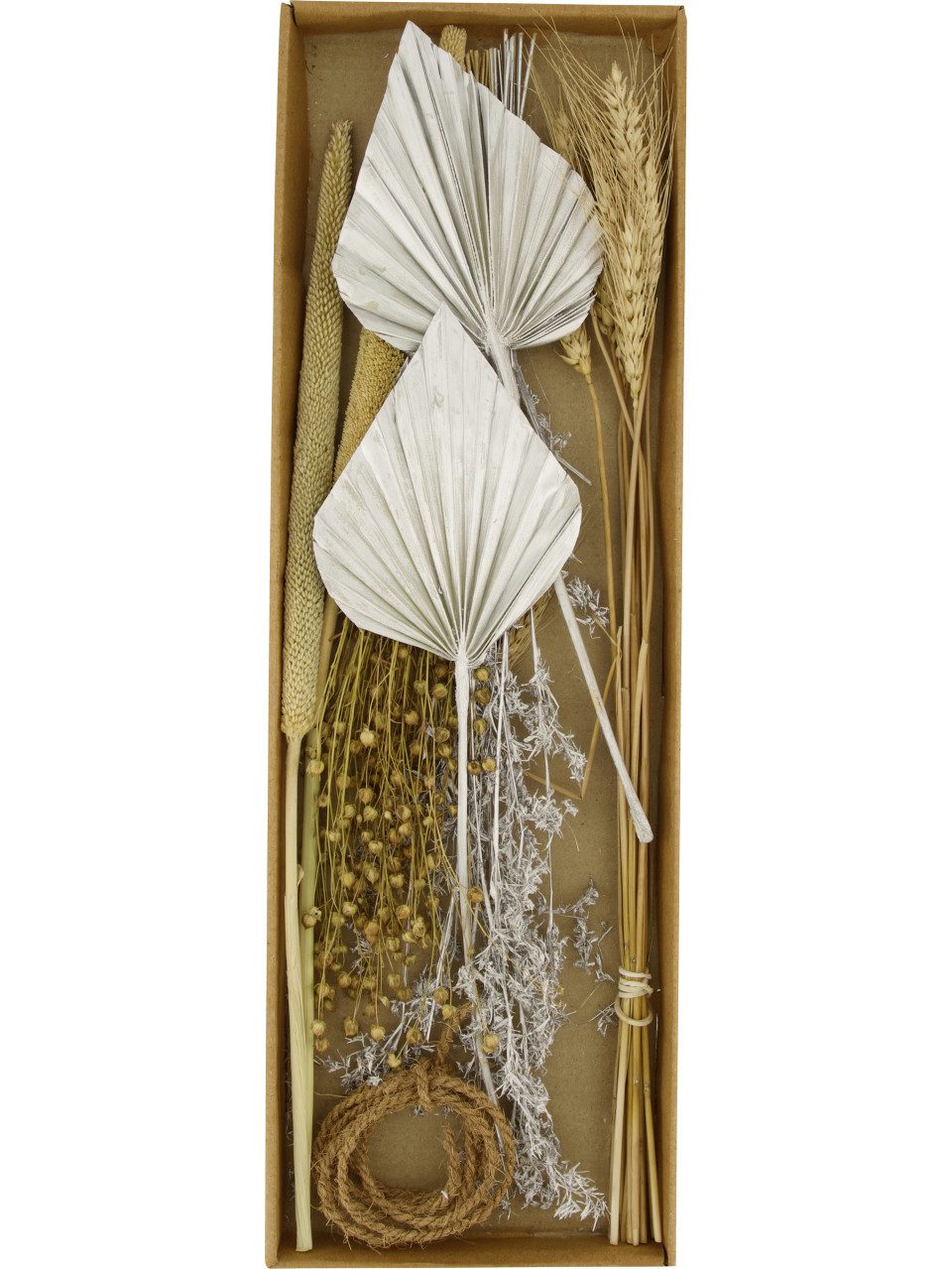 DIJK Dekofigur Dijk Blumenmischung getrocknet natur /silber 57 x