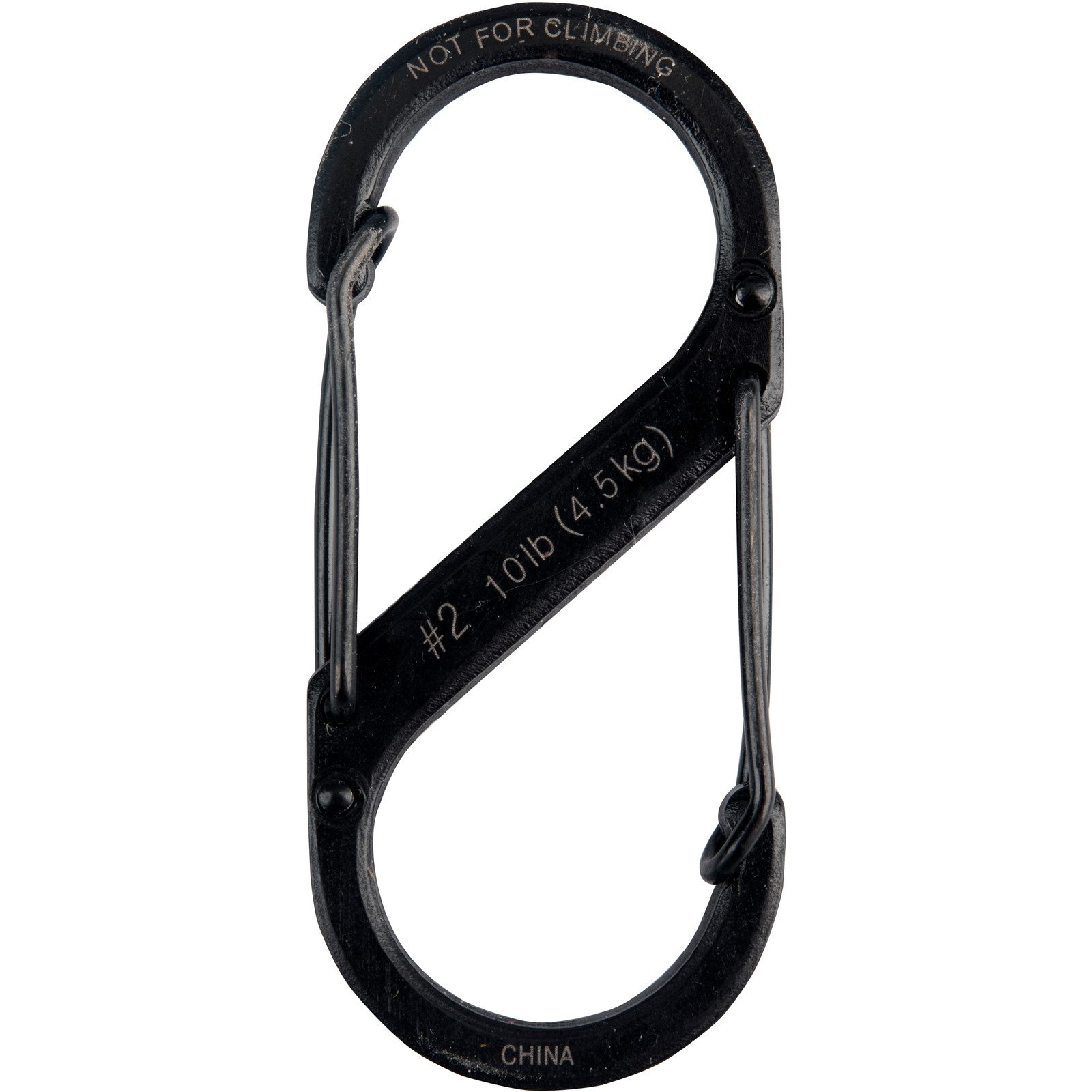 Karabiner S-Biner Mini Doppelkarabiner Schnapp
