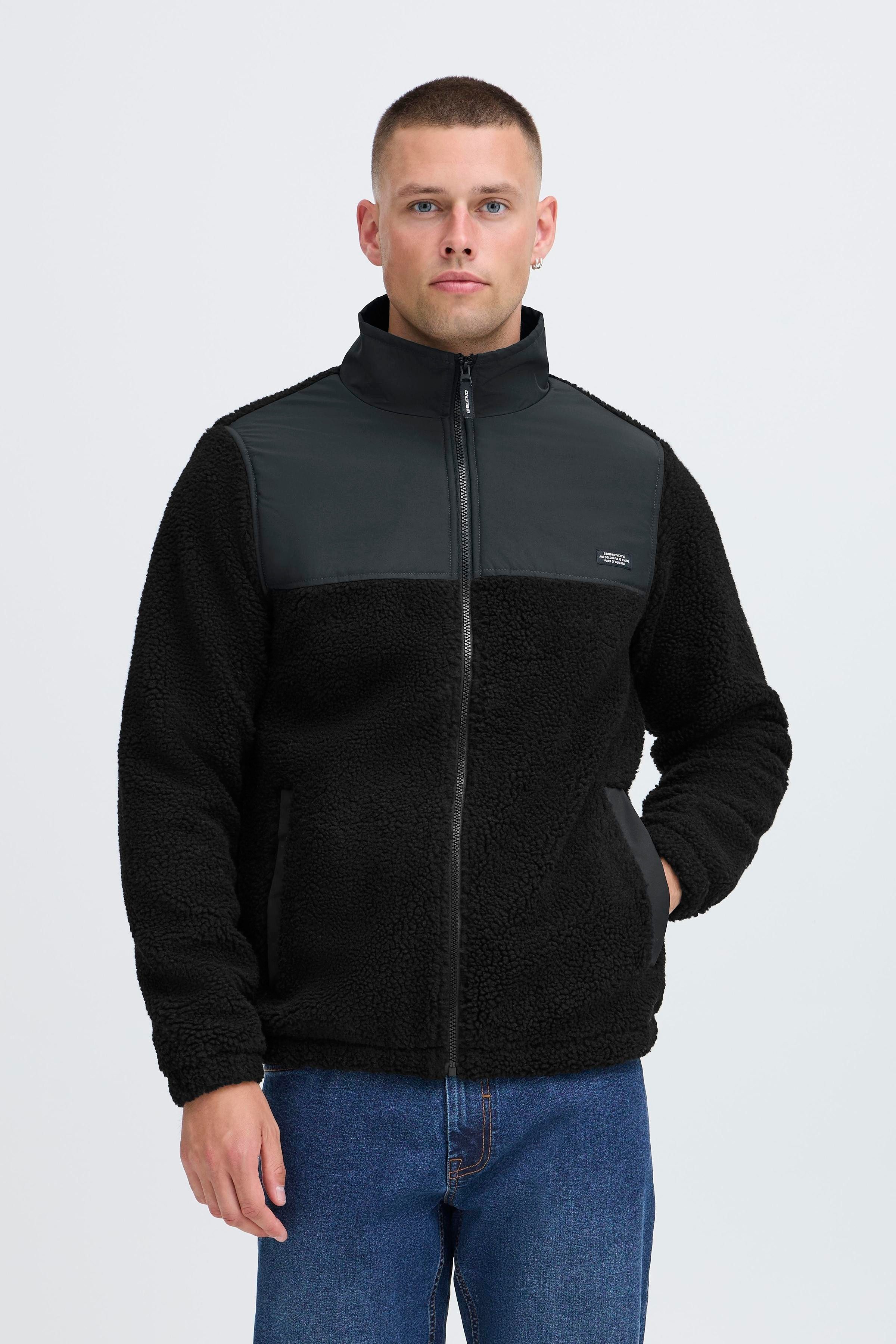 Blend Sweatjacke BHTORT Kunstfaser, regular fit
