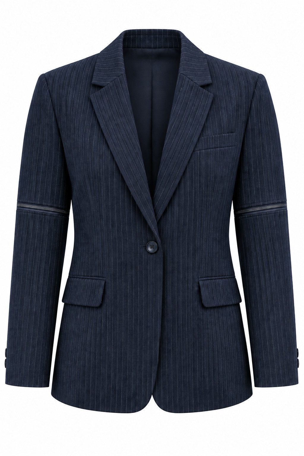 Freeman T. Porter Jackenblazer Maria Melody - Moderner Oversize Blazer mit Nadelstreifen