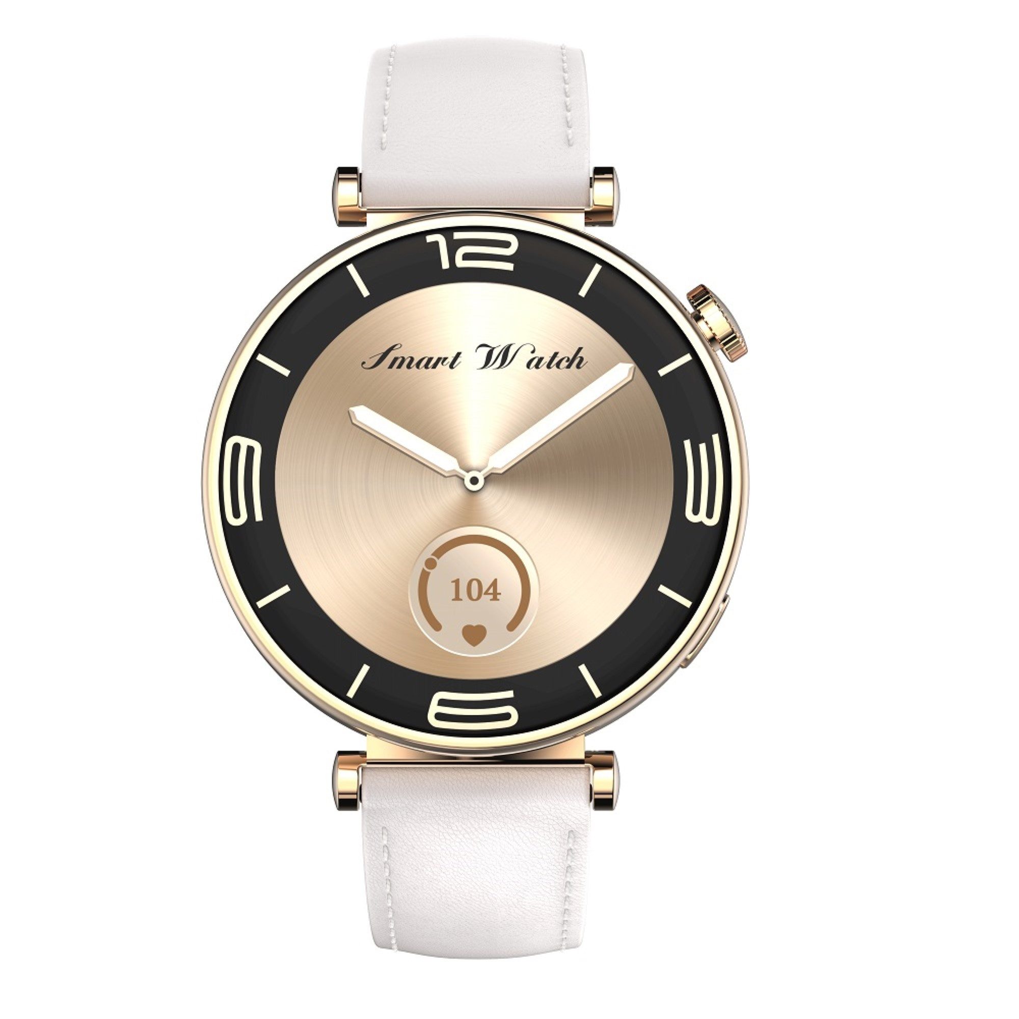 RIVERSONG Smartwatch GLOW rosegold 220mAh, Wasserdicht IP68, 1,32 Zoll Smartwatch, 1-tlg.