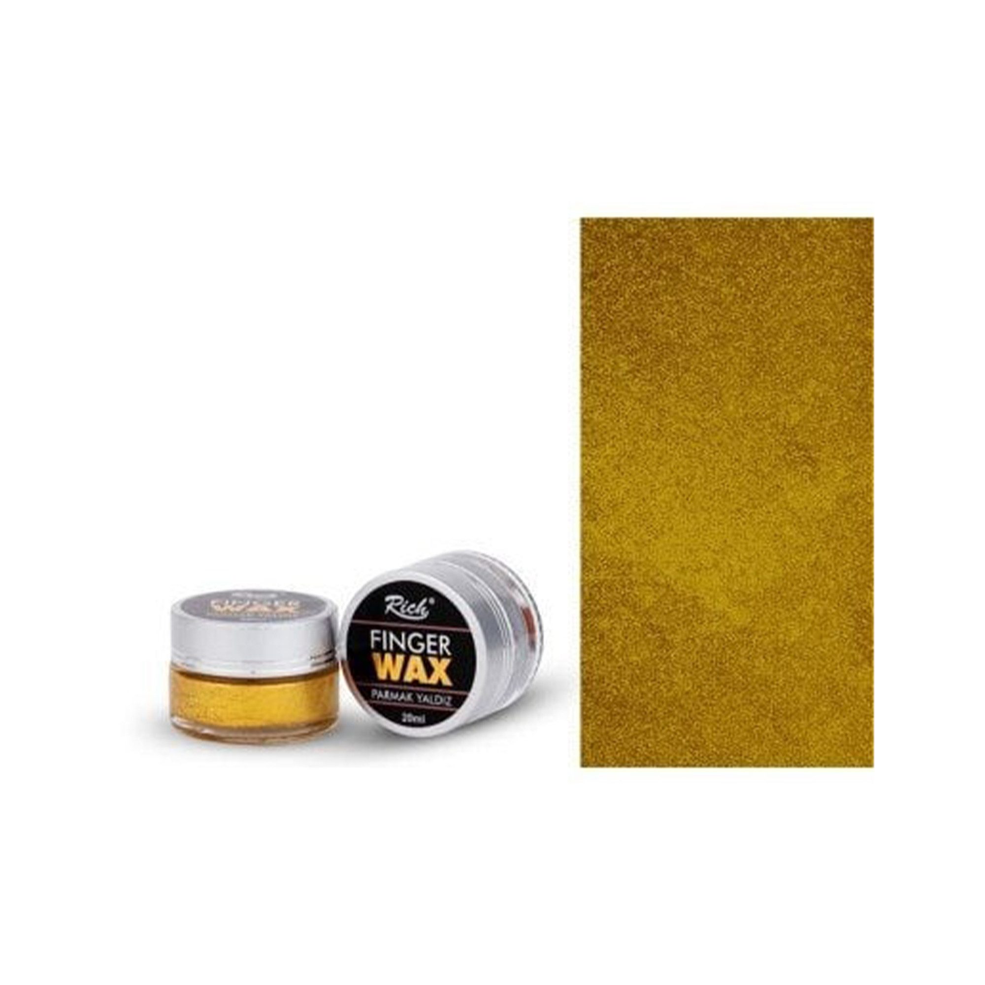 RICH Acrylfarbe Rich Finger Wax - Finger Gild Collection 20 ml - 4 Farben