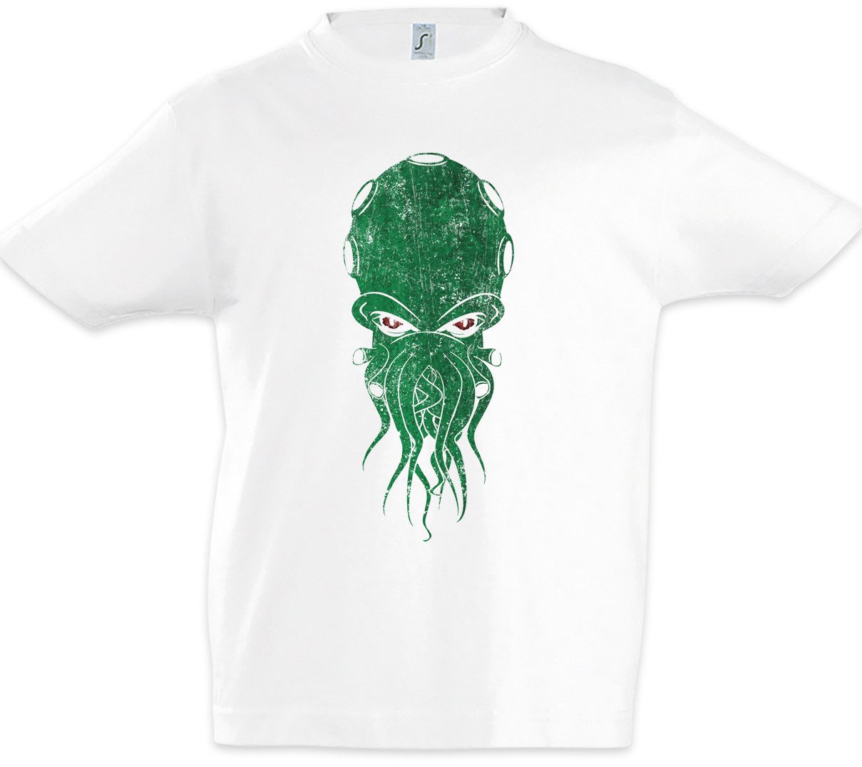 Print-Shirt Cthulhu VII Kinder T-Shirt Call Monster Horror Arkham H. P. Lovecraft