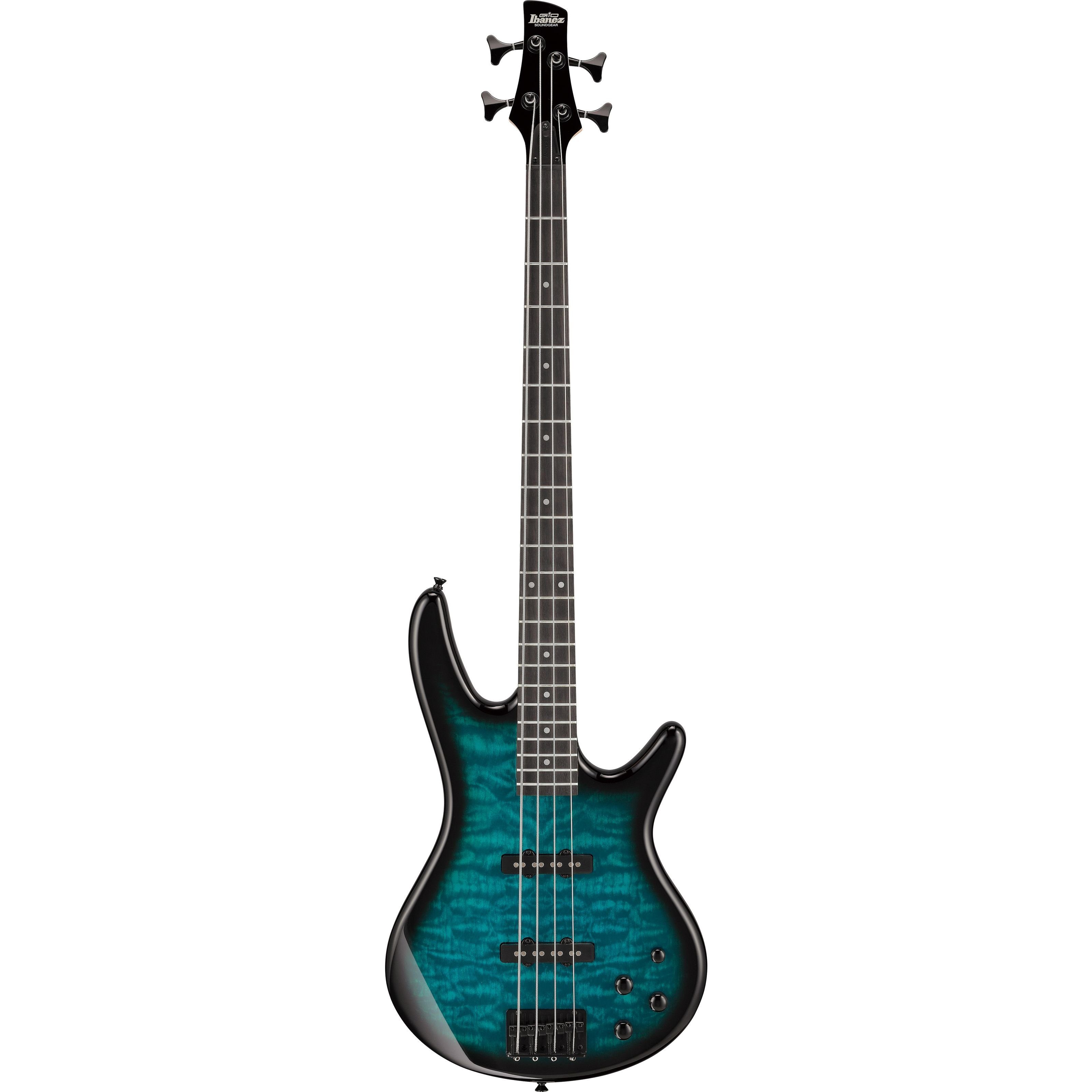 Ibanez E-Bass, Электрические басы, 4-Saiter Электрические басы, Gio GSR280QA-TMS Transparent Marine Sunburst - E-Bass