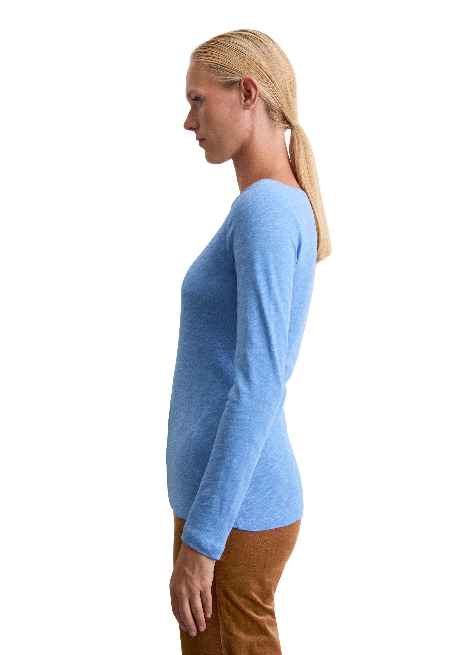 Marc O'Polo Langarmshirt aus Organic Cotton-Qualität günstig online kaufen