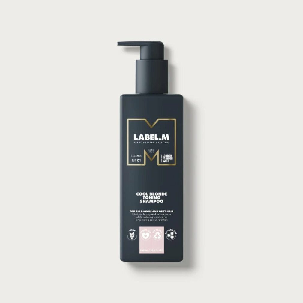 Label.m Haarshampoo Kühles Blondes tonisierendes Shampoo 300 ml