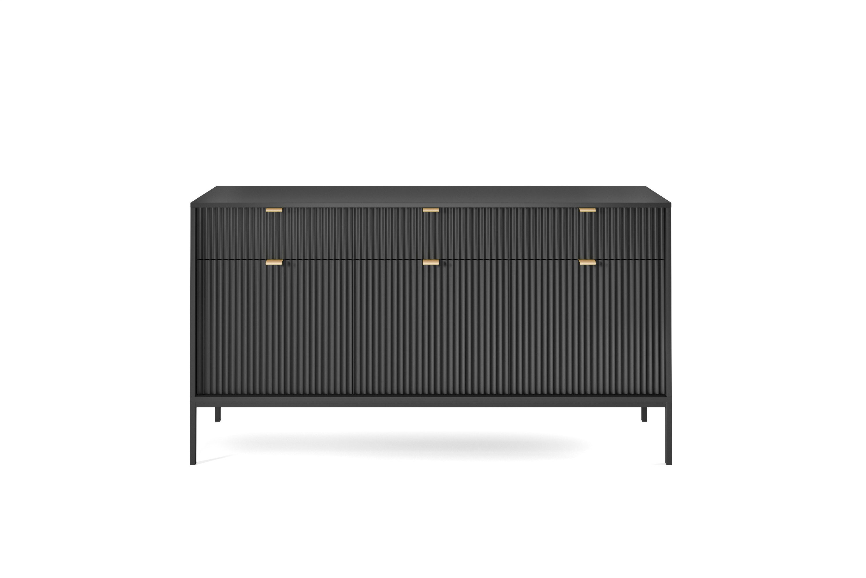 yourhouse24 Kommode Dreitürige Sideboard NOVA KSZ154 mit Schubladen