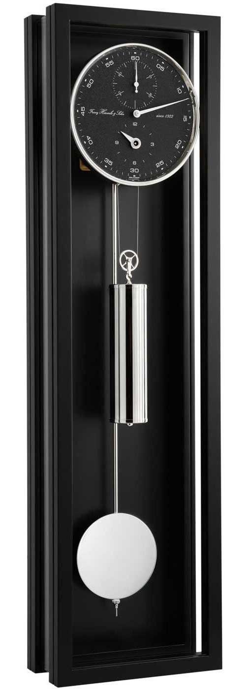 Hermle Wanduhr Pendeluhr Schwarz 31-Tage-Werk - Hermle Modell: 71007-740761