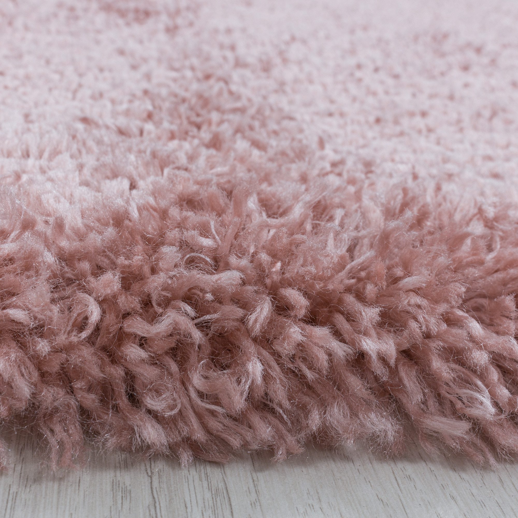 Carpettex Hochflor-Teppich Unicolor - Einfarbig, Rund, günstig online kaufen