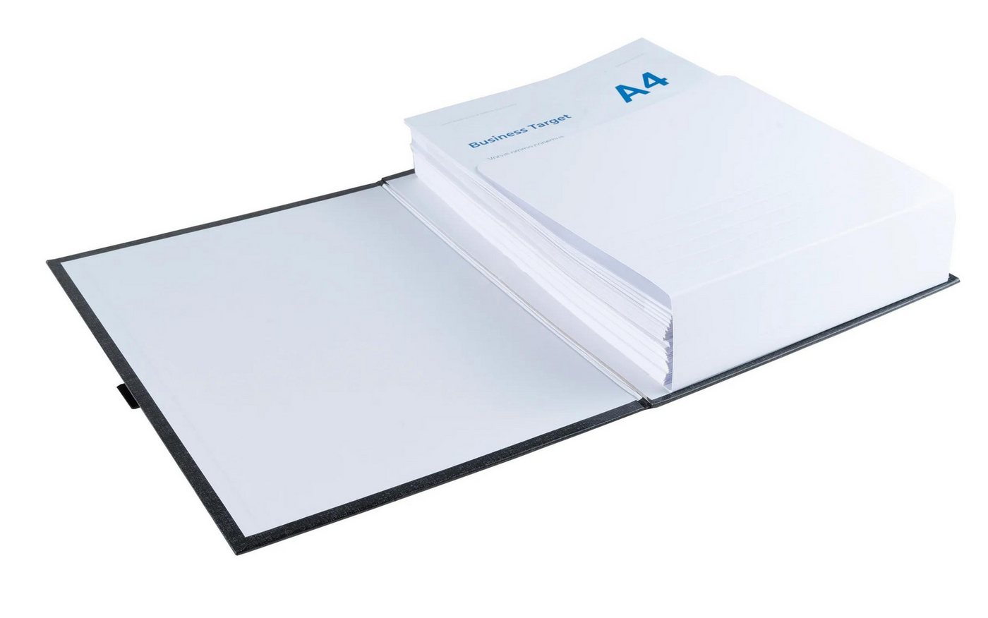 Thumbnail - EXACOMPTA Organisationsmappe 10x Präsentationsmappe dehnbar Rücken N'CLIP - Schwarz - 21501E, Mappen mit dehnbaren Rücke...