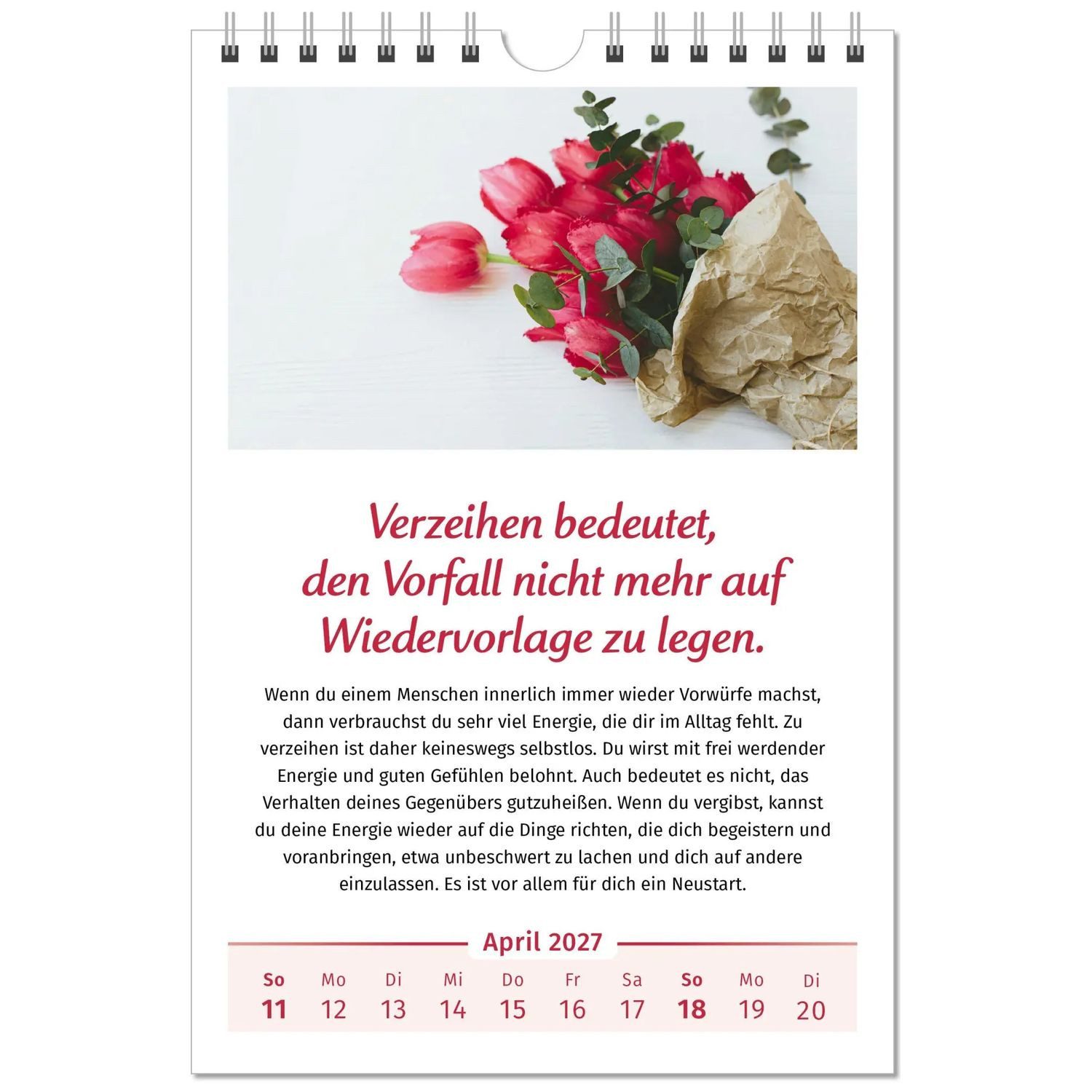 Wandkalender Der Lebensfreude-Kalender 2027 – Bild 5 von 5