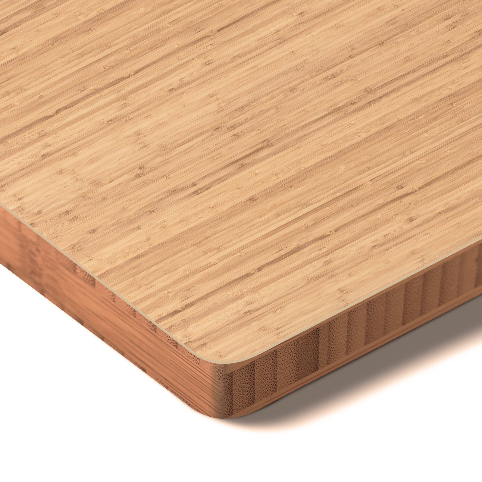 Tischplatte Premium-Series DIY Tischplatte, MDF/Rubberwood/Eiche