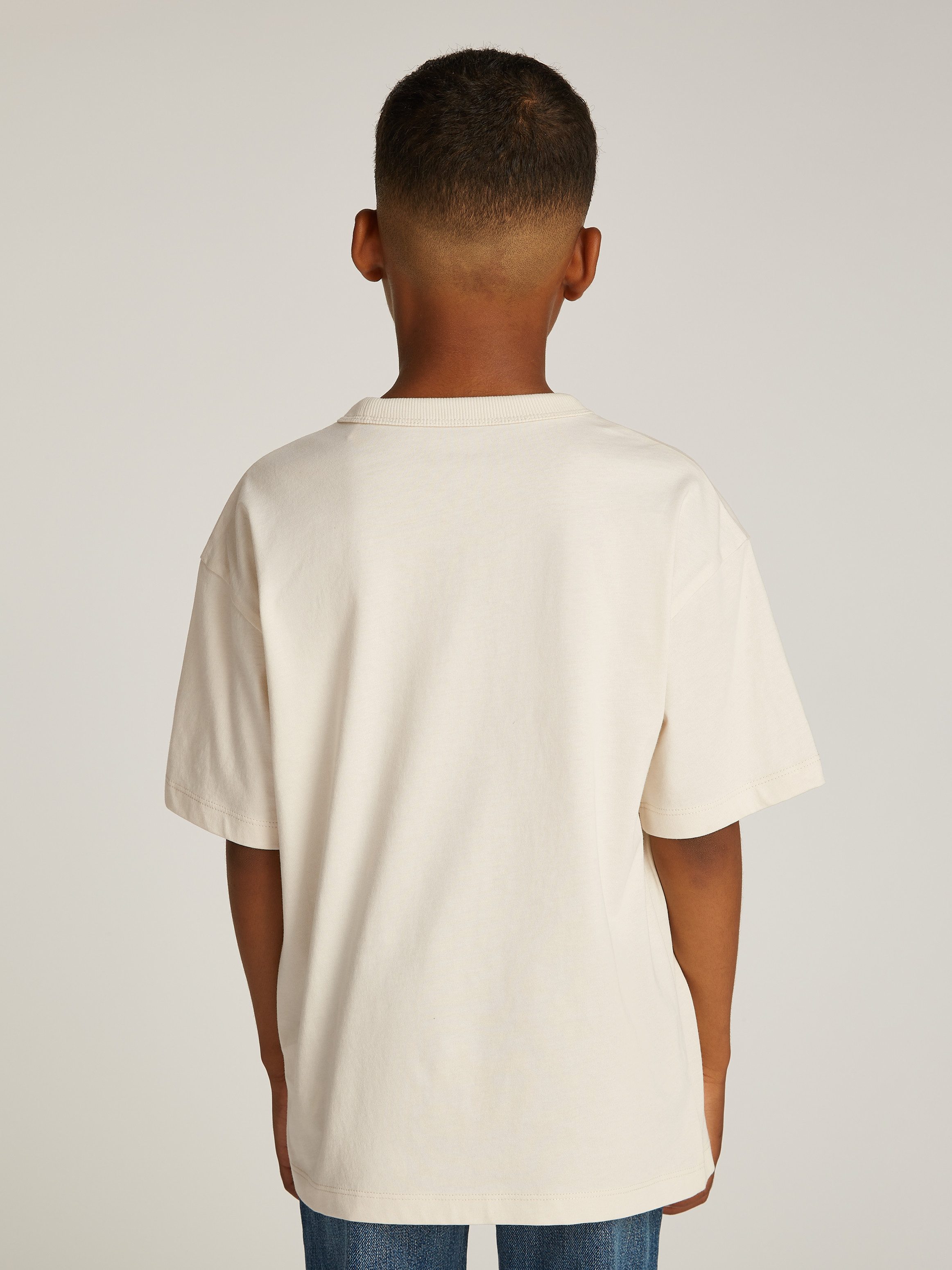Calvin Klein Jeans Rundhalsshirt LARGE SHIFTED günstig online kaufen