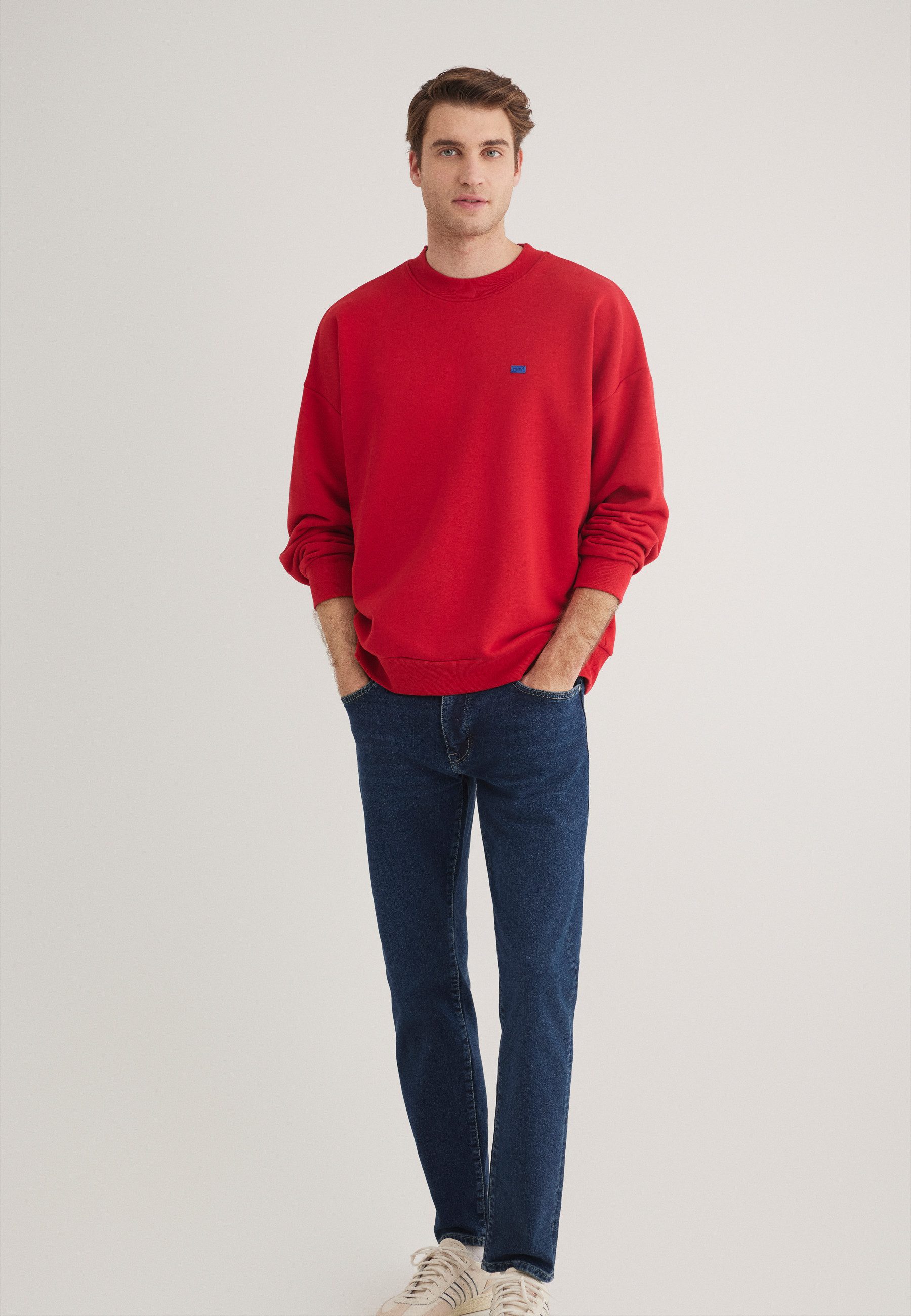 Mavi Rundhalspullover CREW NECK SWEATSHIRT Basic Пуловери