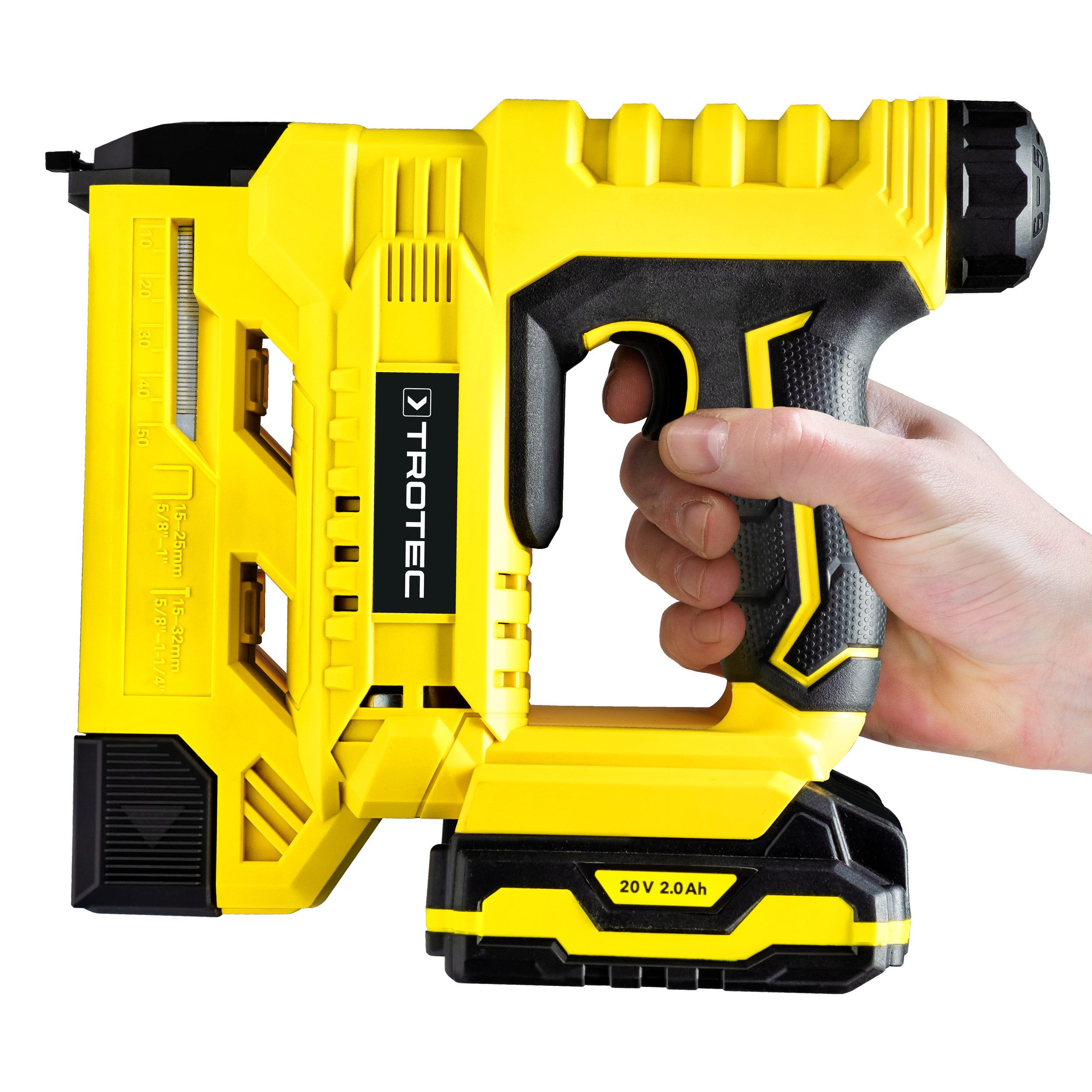 TROTEC Akku-Tacker Akku-Tacker PTNS 10-20V inkl. Akku und Ladegerät