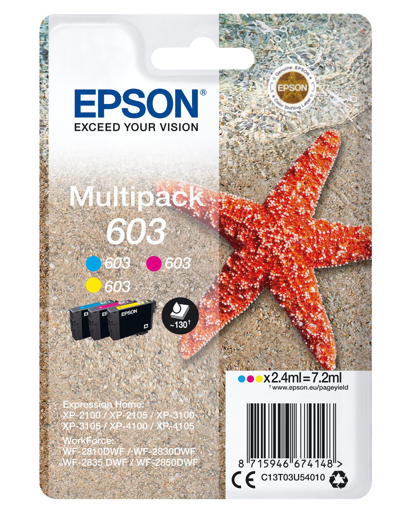 Epson Картриджи Multipack 603 (3 Farben) Tintenpatrone