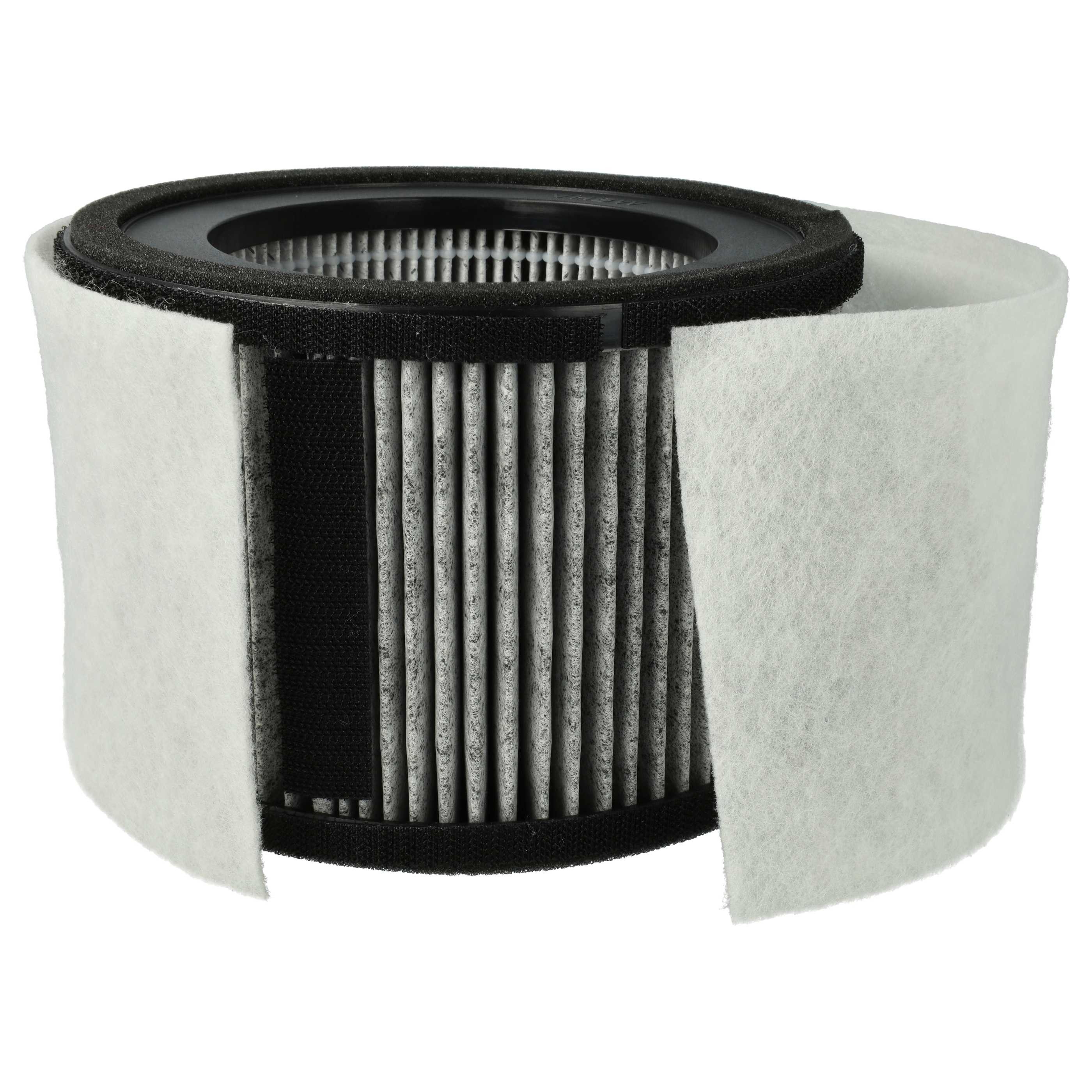 vhbw Befeuchtungsfilter passend für Leifheit / Soehnle Airfresh Clean 300, 400 Luftreiniger, Zubehör für Leifheit / Soehnle Airfresh Clean 300 400