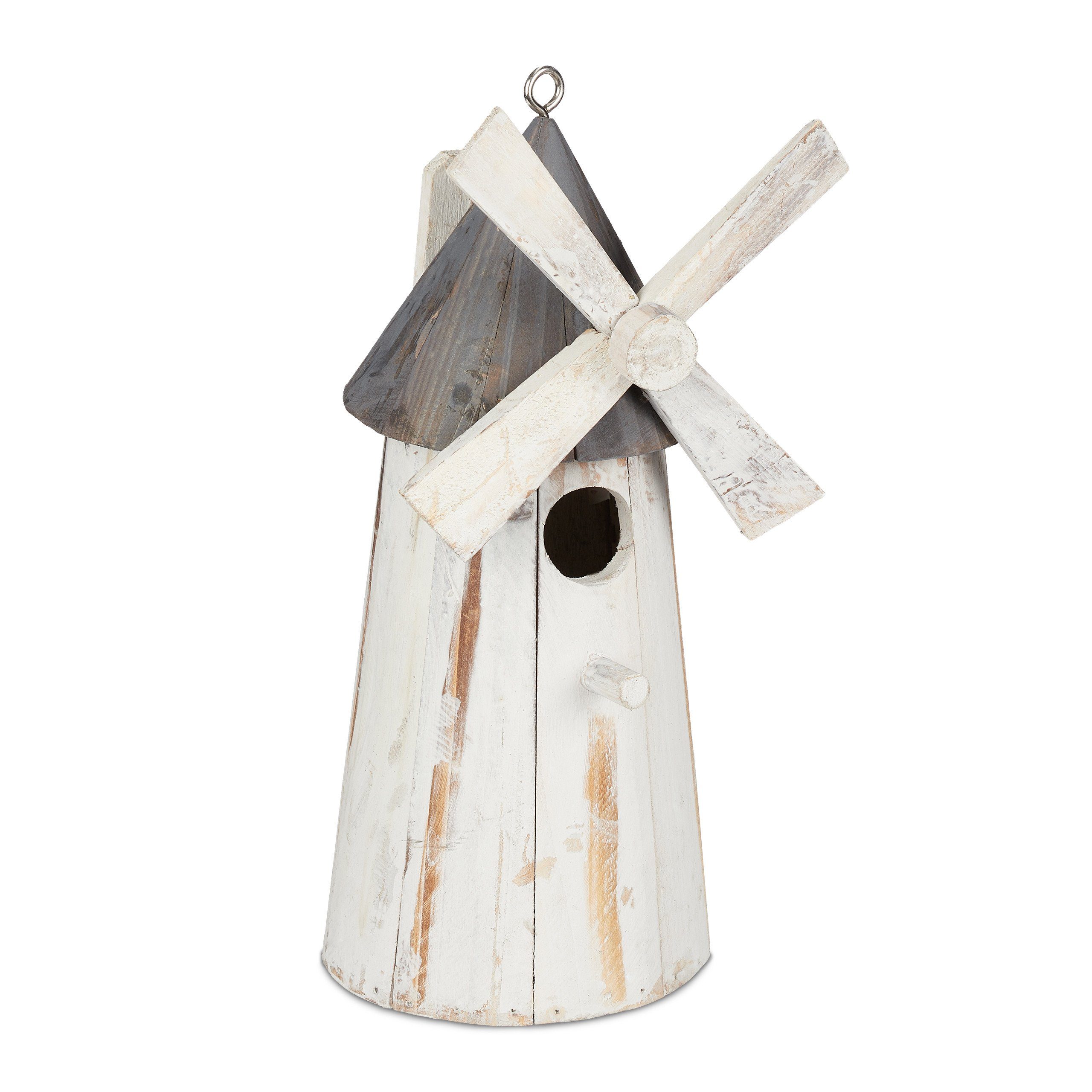 relaxdays Vogelhaus Deko Vogelhaus Windmühle günstig online kaufen