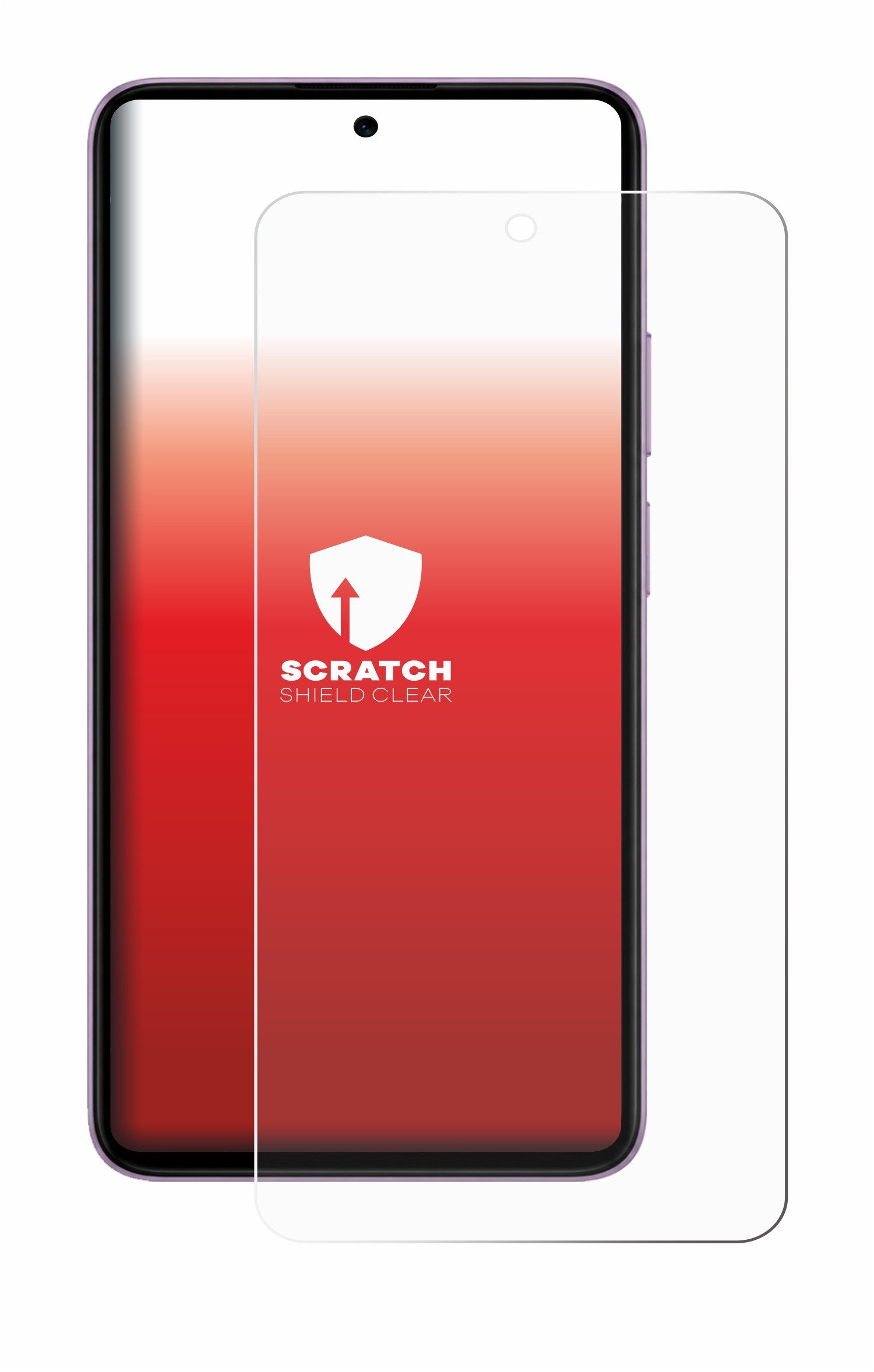 upscreen Displayschutzfolie Schutzfolie für HMD Crest 2, Displayschutz Schutz Folie Klar Transparent