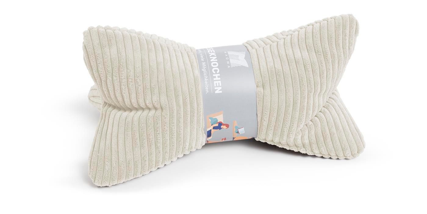Magma Heimtex Kopfkissen Leseknochen Shara ergonomische Form, Füllung: Poly günstig online kaufen