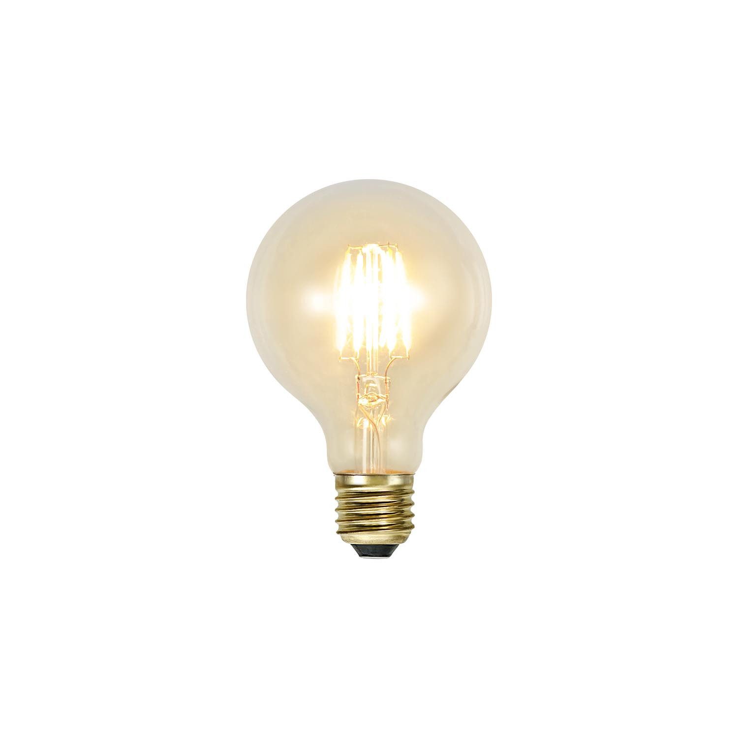 STAR TRADING LED Dekolicht Leuchtmittel, LED-Leuchtmittel,Soft Glow', E27, 1,6W, 140lm, dimmbar, warmweiß