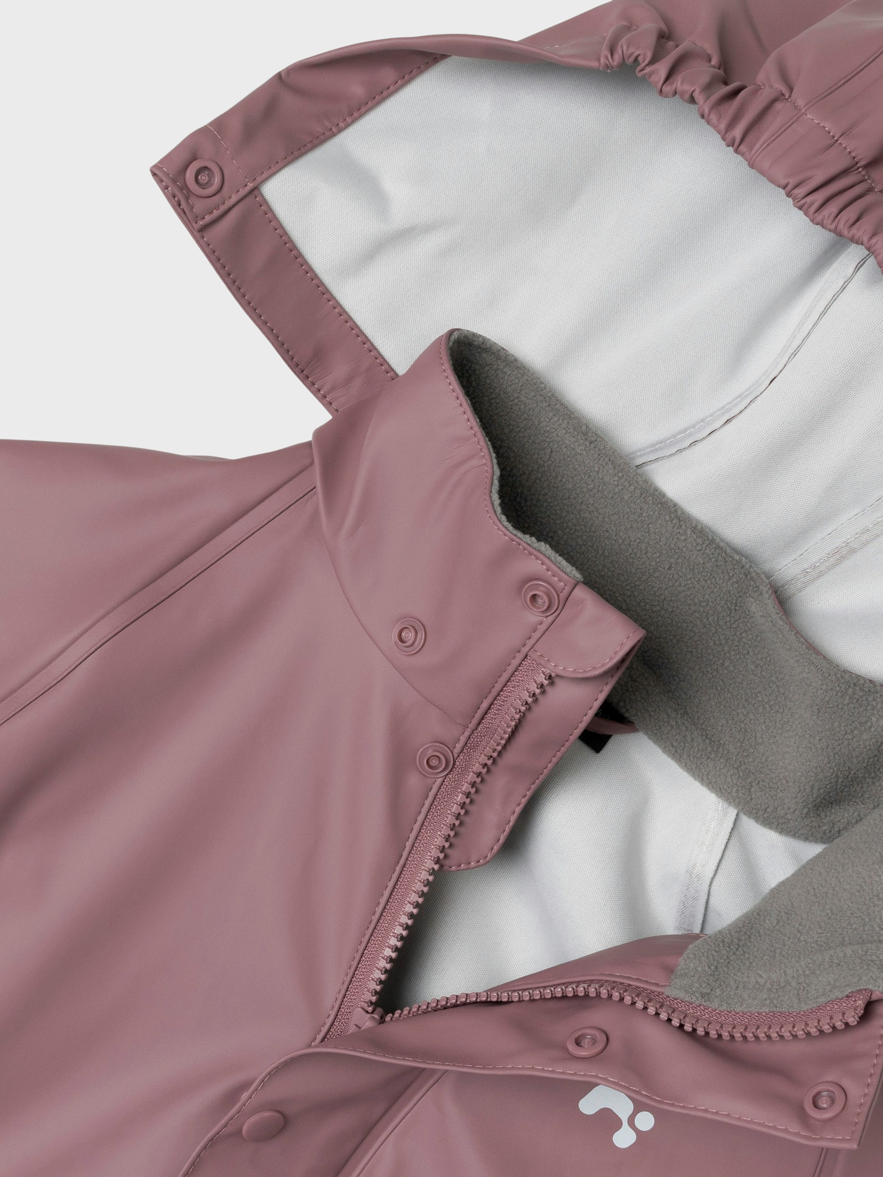 Name It Regenmantel NKNDRY10 Regenjacke und Hose im Set (Set, 2-tlg) Keine Latzhose! Unifarben, casual, regular fit, Kunstfaser, Web