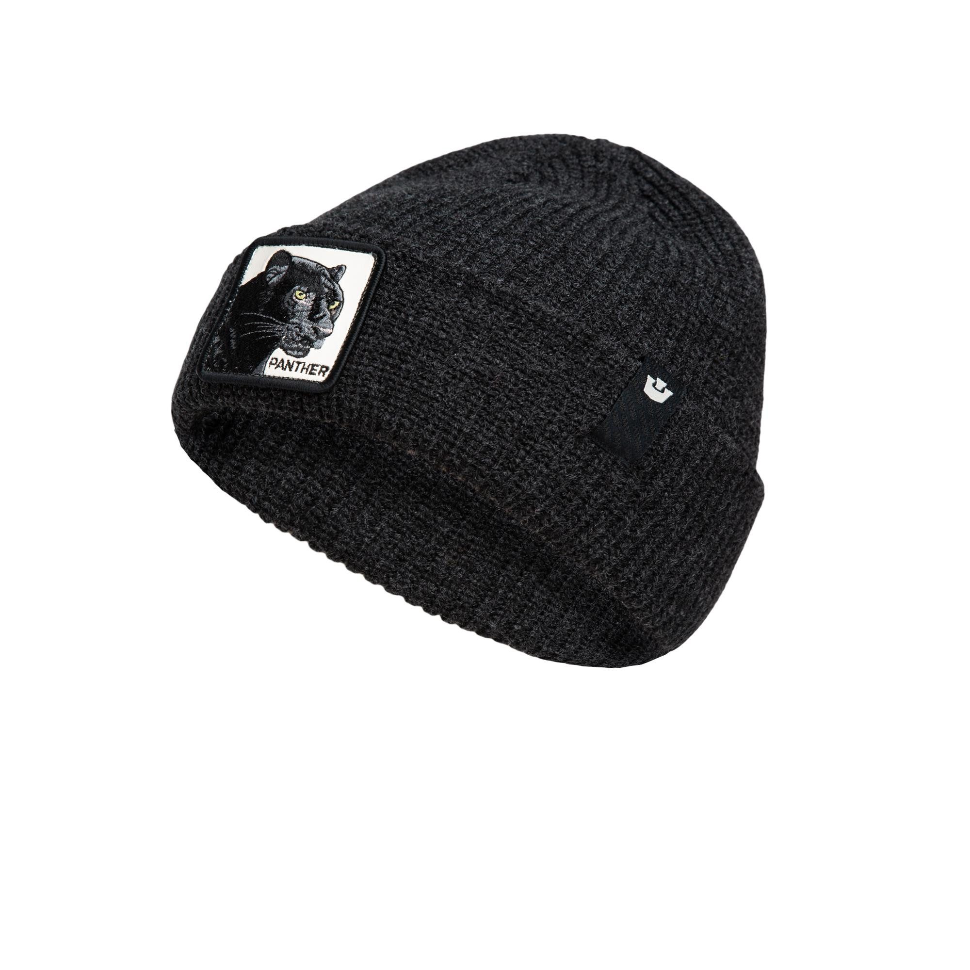 GOORIN Bros. Beanie Goorin Bros. The Panther Beanie Void black (Beanie, Strickmütze, Beanie)