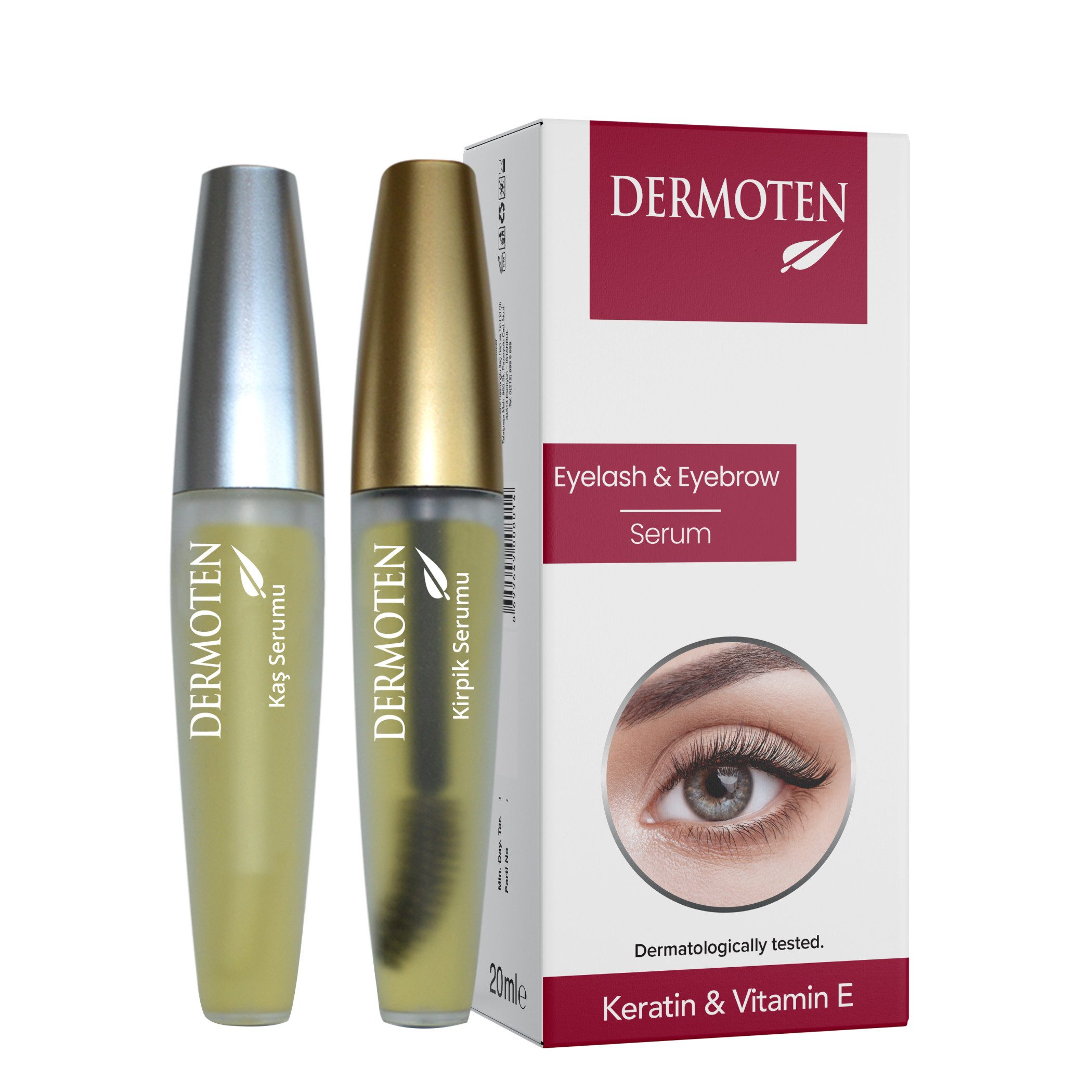 Augenserum DERMOTEN Anti-Aging Eye Contour Care Serum, Moisturising, 30ml