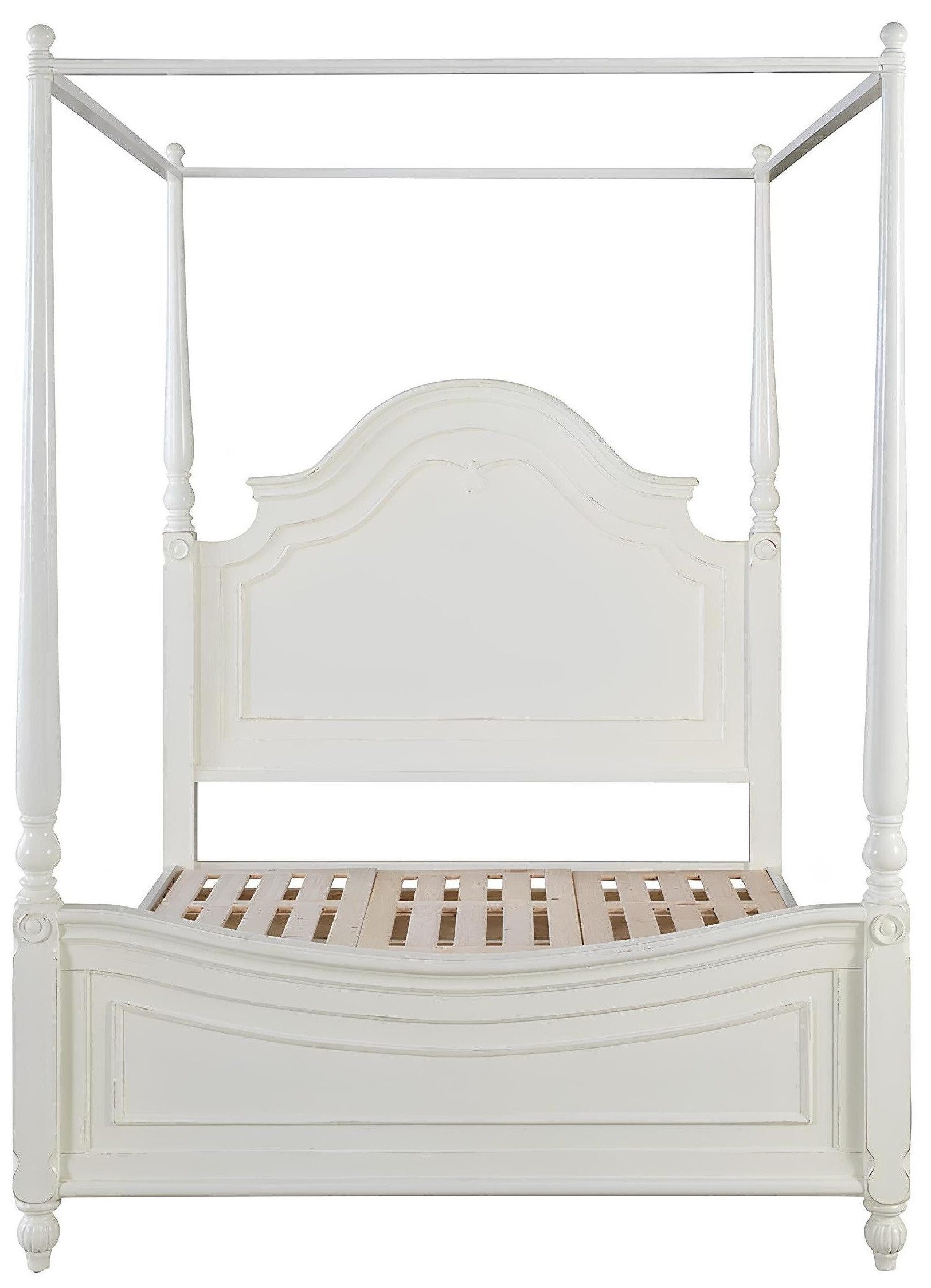 Xlmoebel Himmelbett Hochwertiges Holz Himmelbett Luxus Bettgestell Klassisches (Bett), Hergestellt in Europa