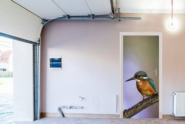 MuchoWow Türtapete Eisvogel-Fotodruck, Matt, bedruckt, (1 St), Fototapete für Tür, Türaufkleber, 75x205 cm