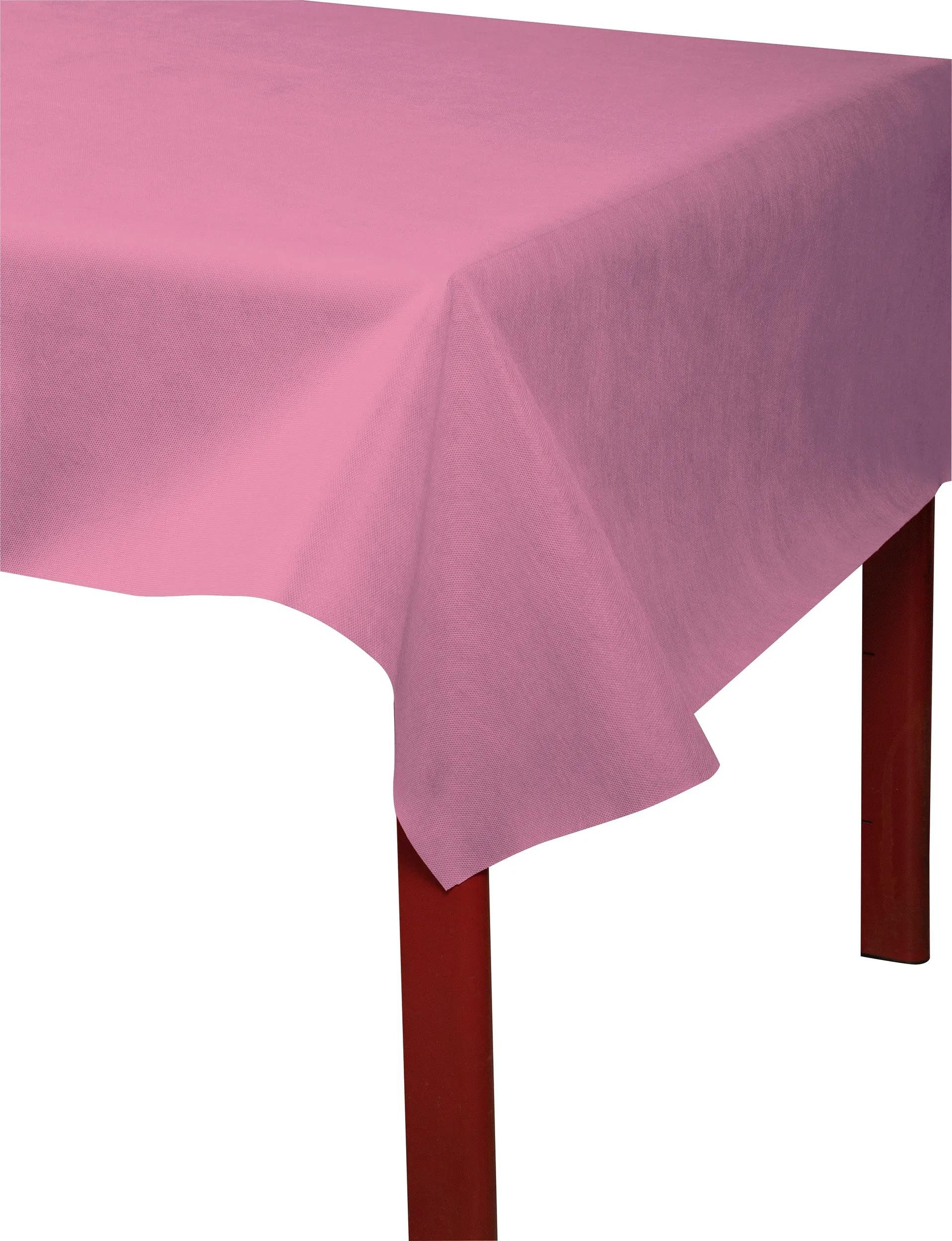 PROnappe Tischband 4x Tischdecke auf Rolle, Spunbond, 1,20x10m Puderrosa R781051I, Nappes rouleaux spunbond 1,20m