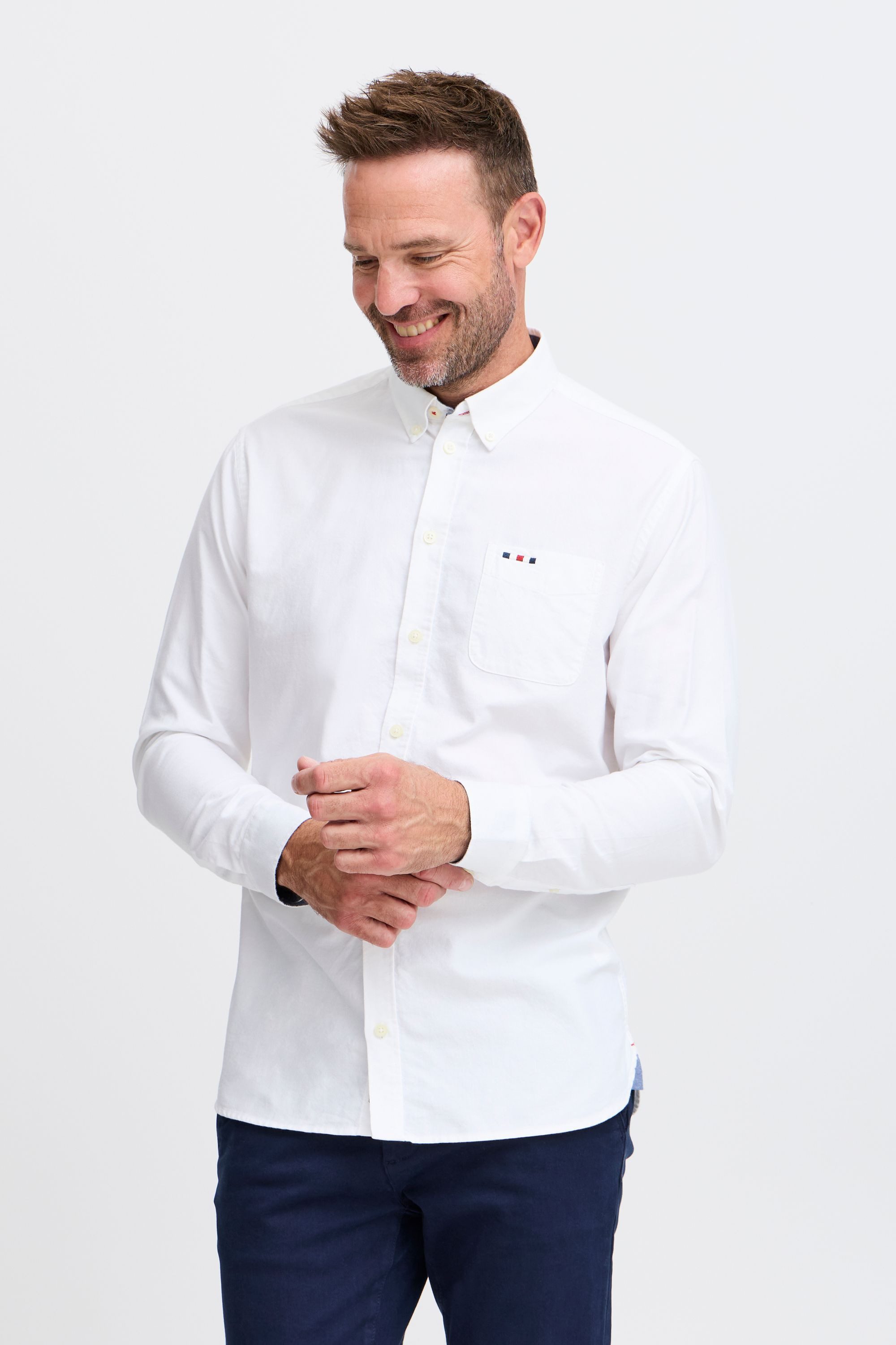 FQ1924 Businesshemd FQSteven Modische Langarmhemd günstig online kaufen