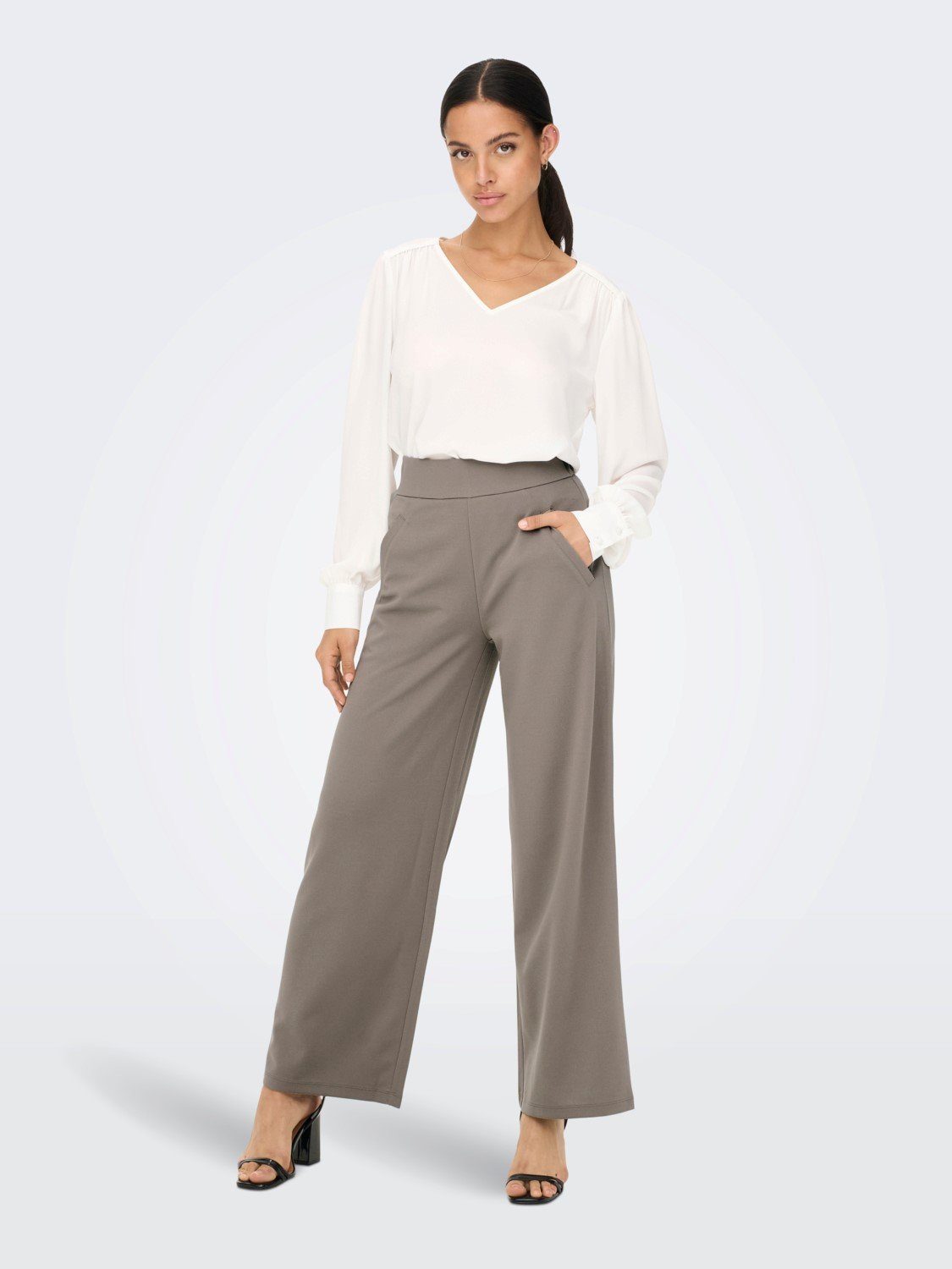 JACQUELINE de YONG Stoffhose (1-tlg) JDYLOUISVILLE CATIA WIDE PANT JRS NOOS