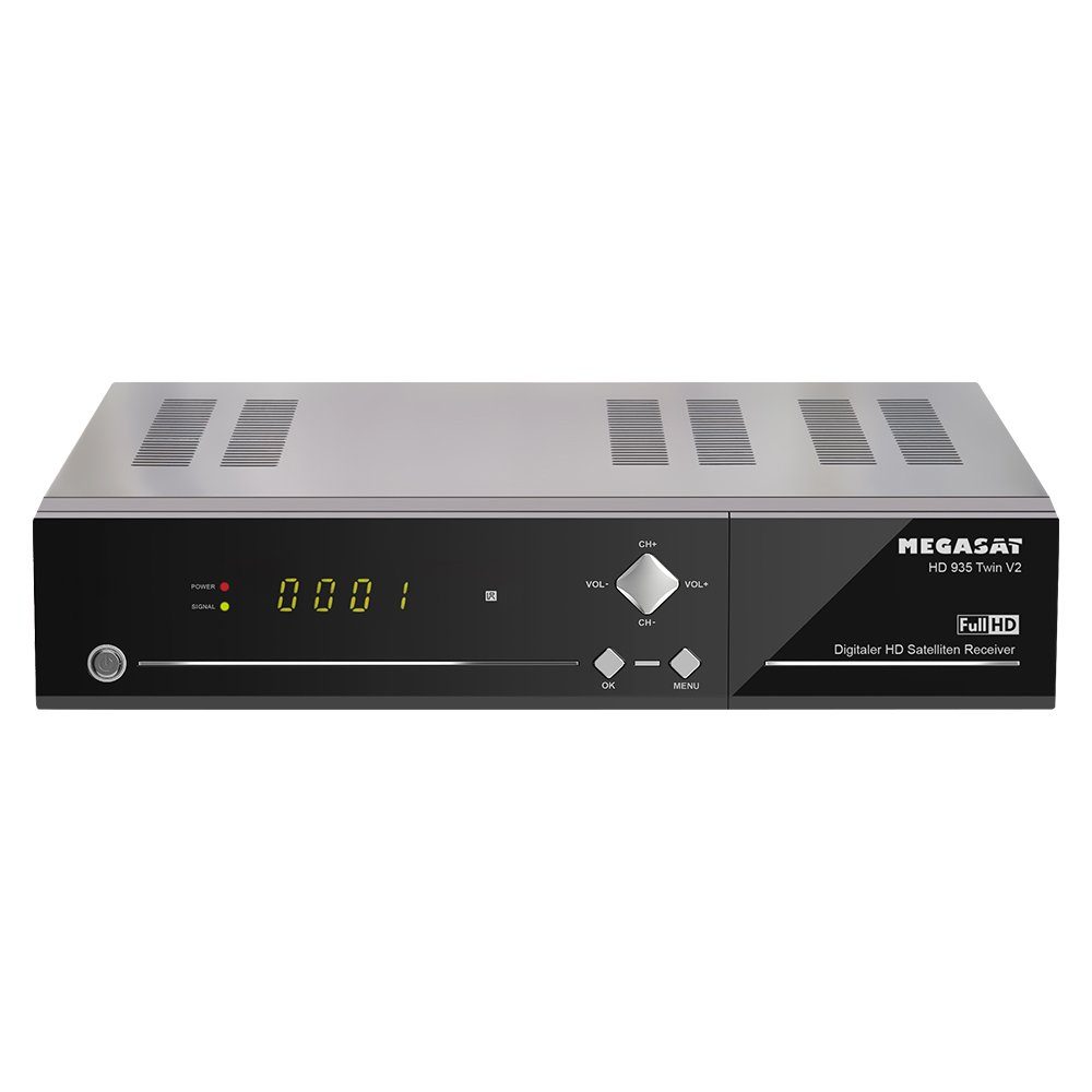 Stream Megasat Satellitenreceiver 1TB Sat Festplatte Live Receiver intern HD HDTV 935 V2 Twin